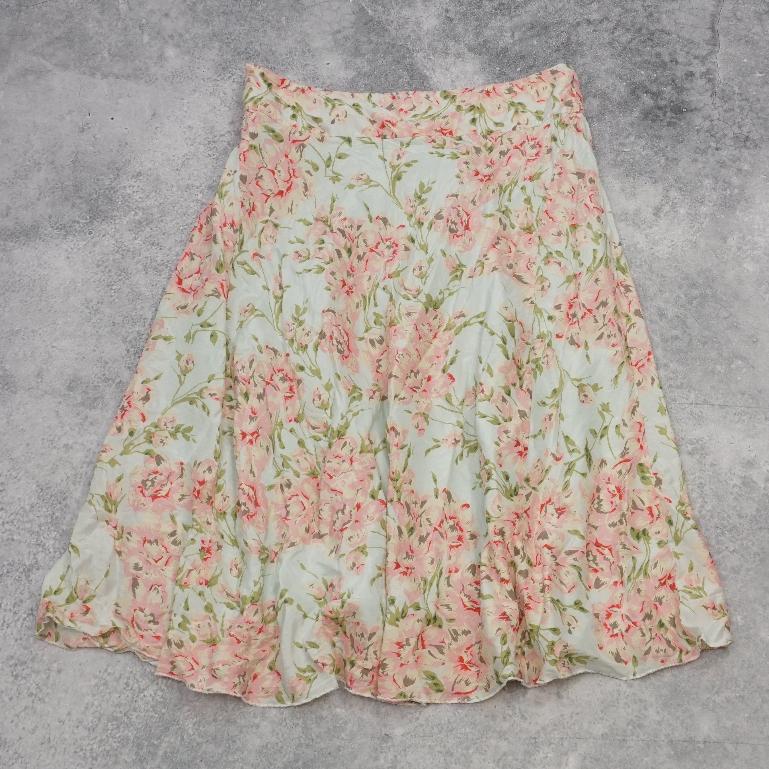 2000s Jump Floral Print Skirt