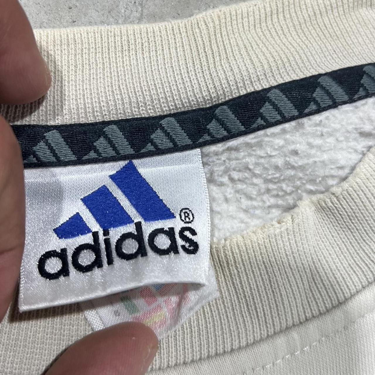 2000s Adidas Oversized Crewneck Jumper