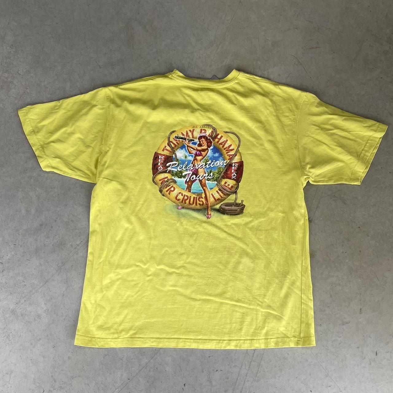 2000s Tommy Bahama Boxy T-Shirt Oversized