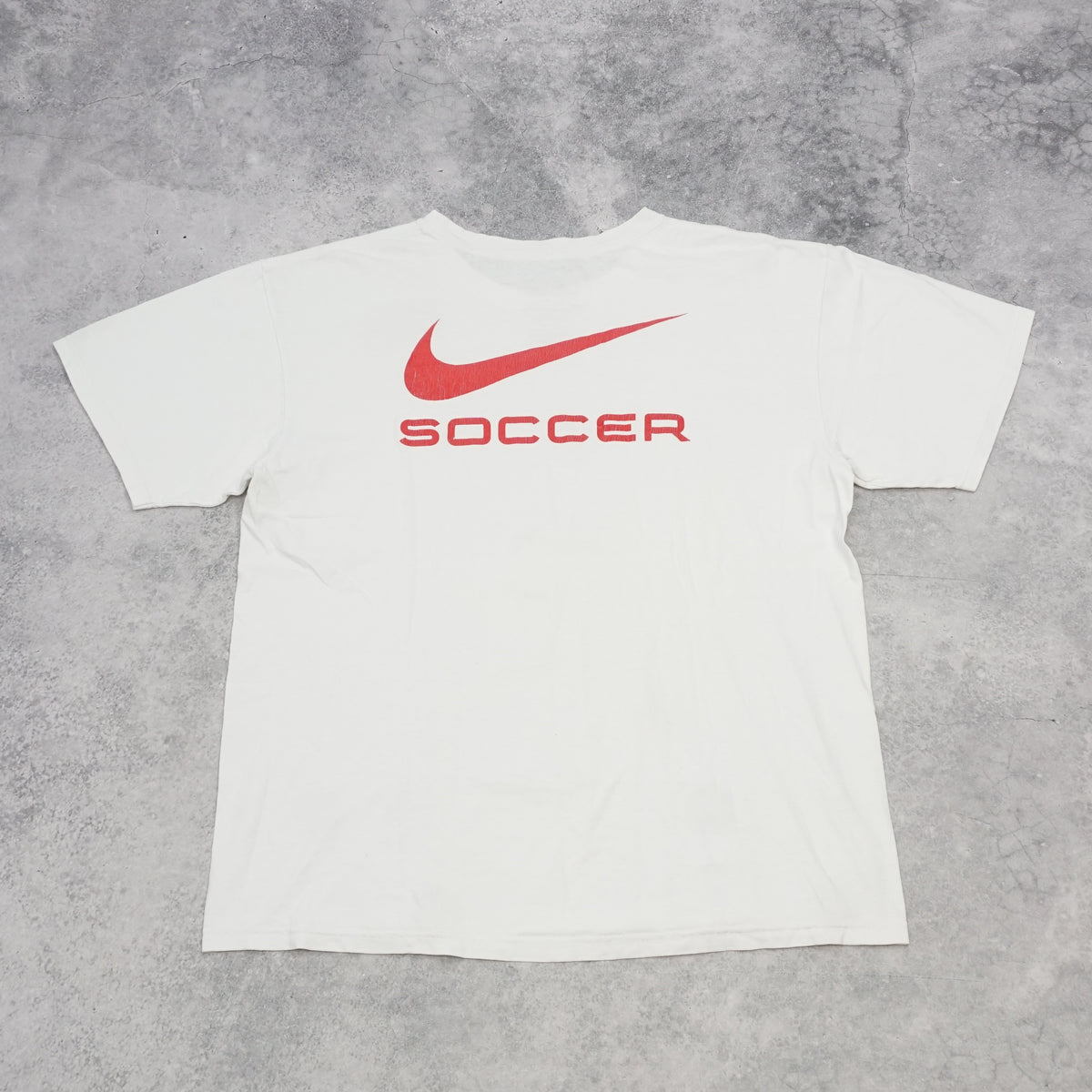 2000s Nike Soccer Swoosh Graphic T-Shirt