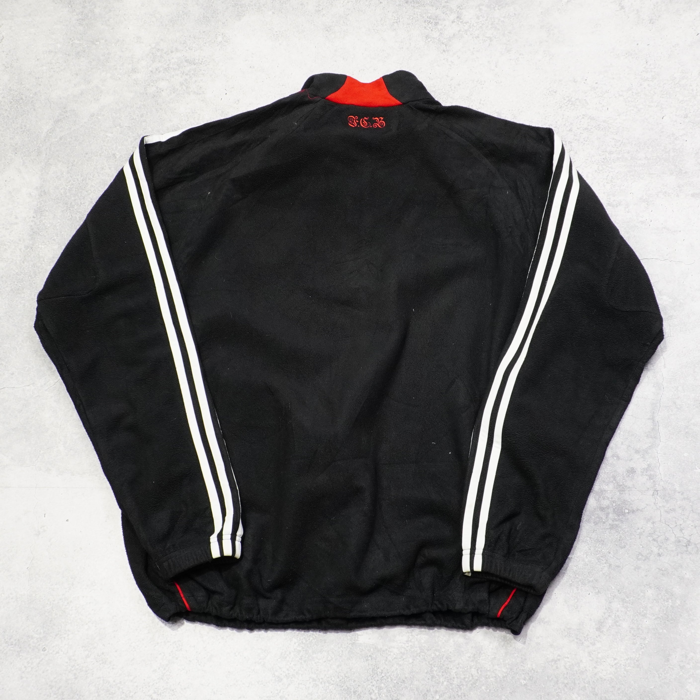 2000s Adidas FC Bayern Munchen Quarter Zip Fleece