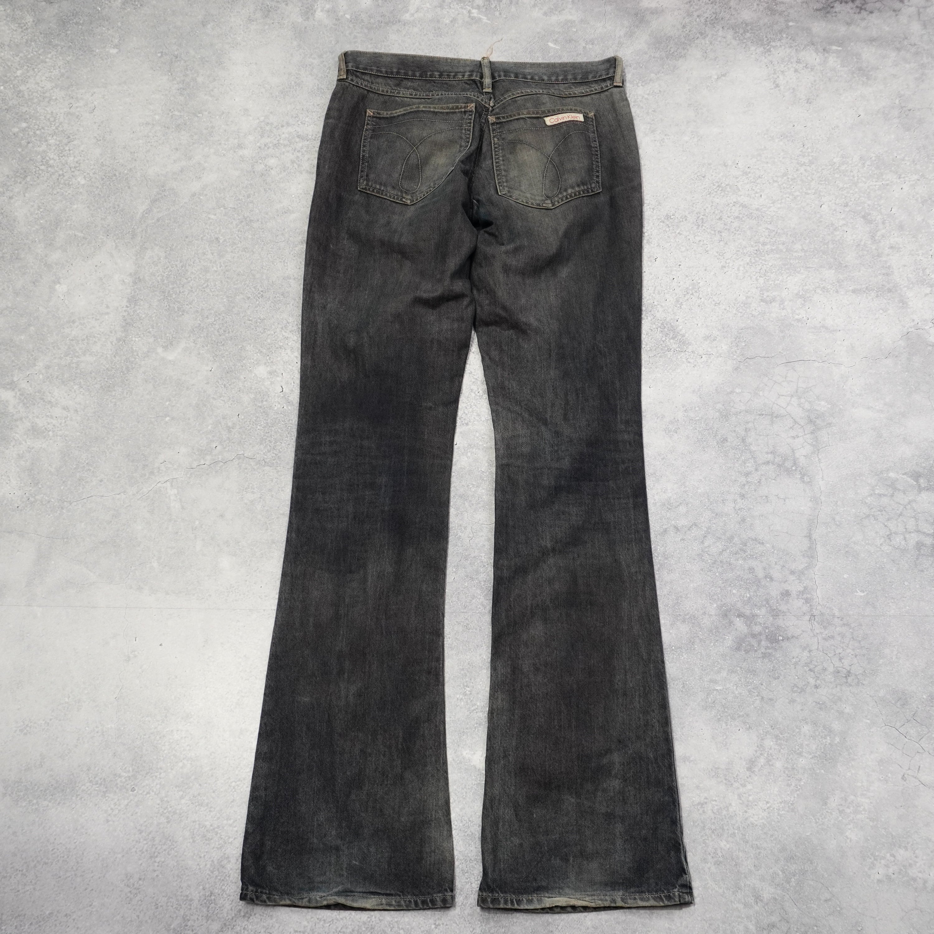 2000s Calvin Klein Flared Jeans
