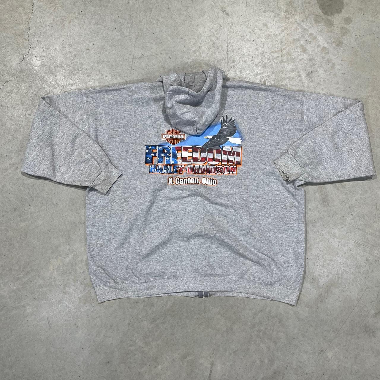 2000s Harley Davidson Graphic Hoodie