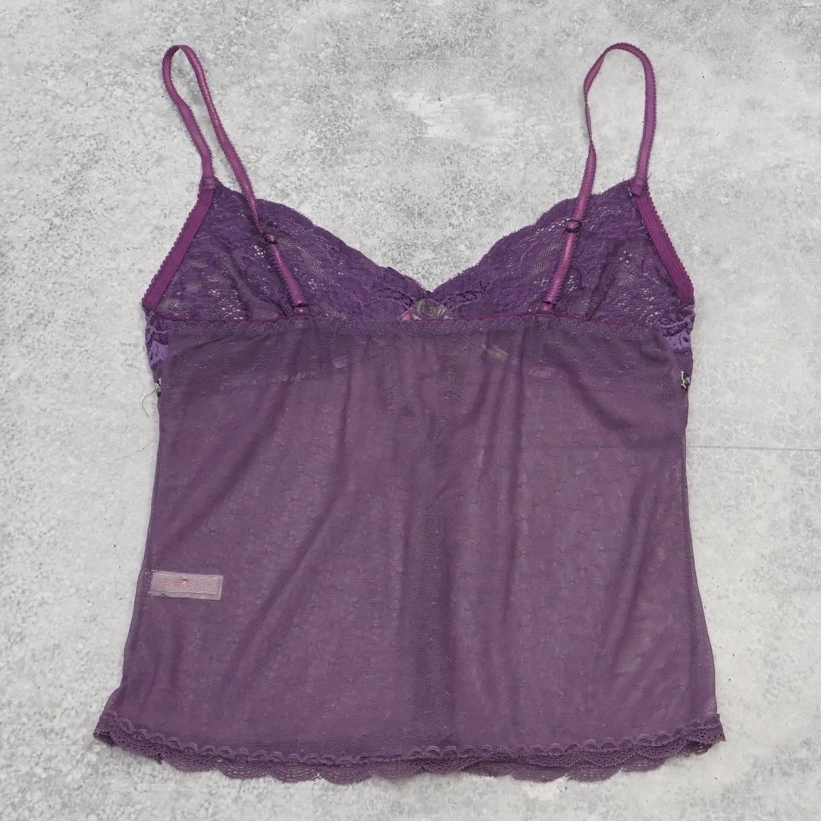 2000s Eblin Lace Trim Cami