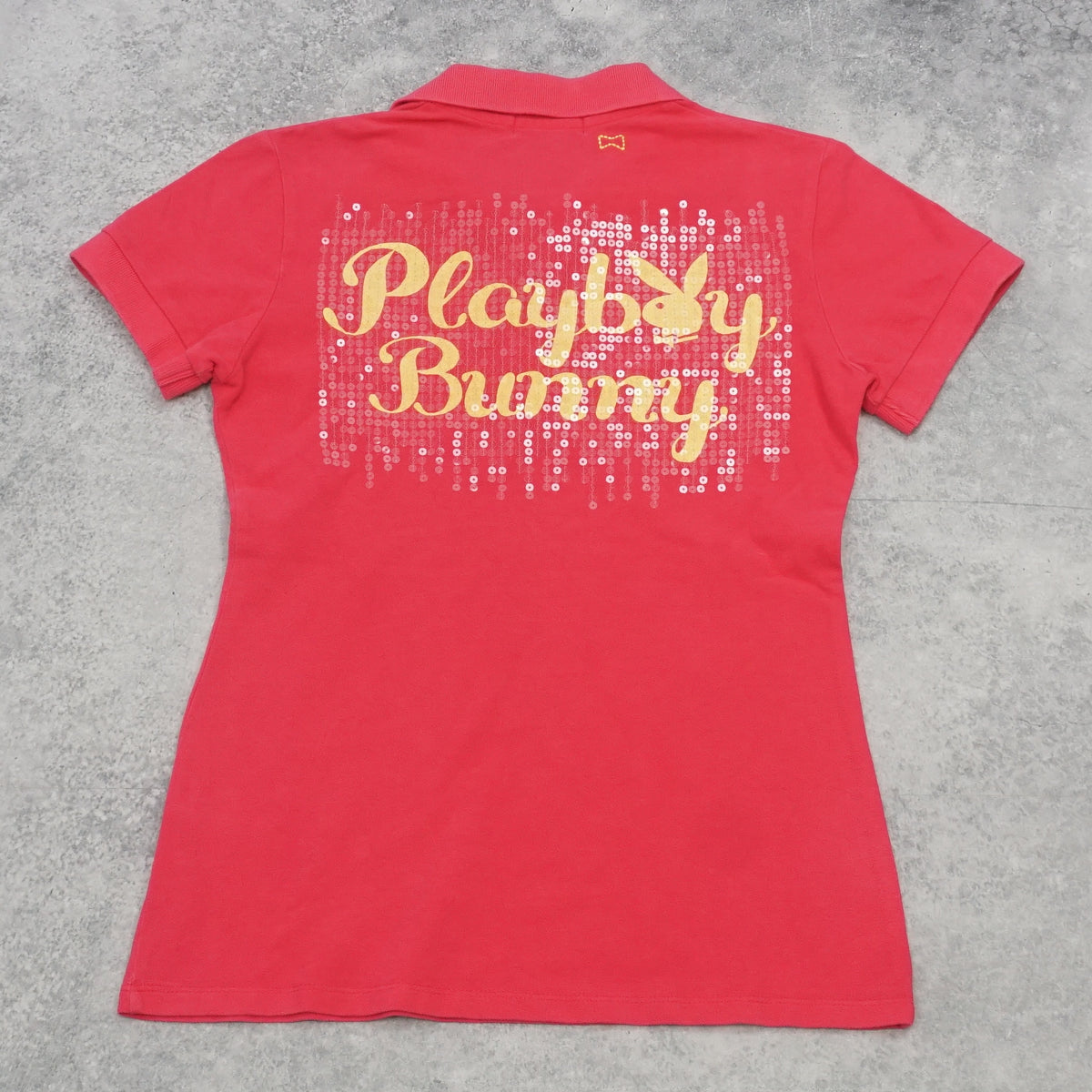 2000s Playboy Bunny Graphic Polo