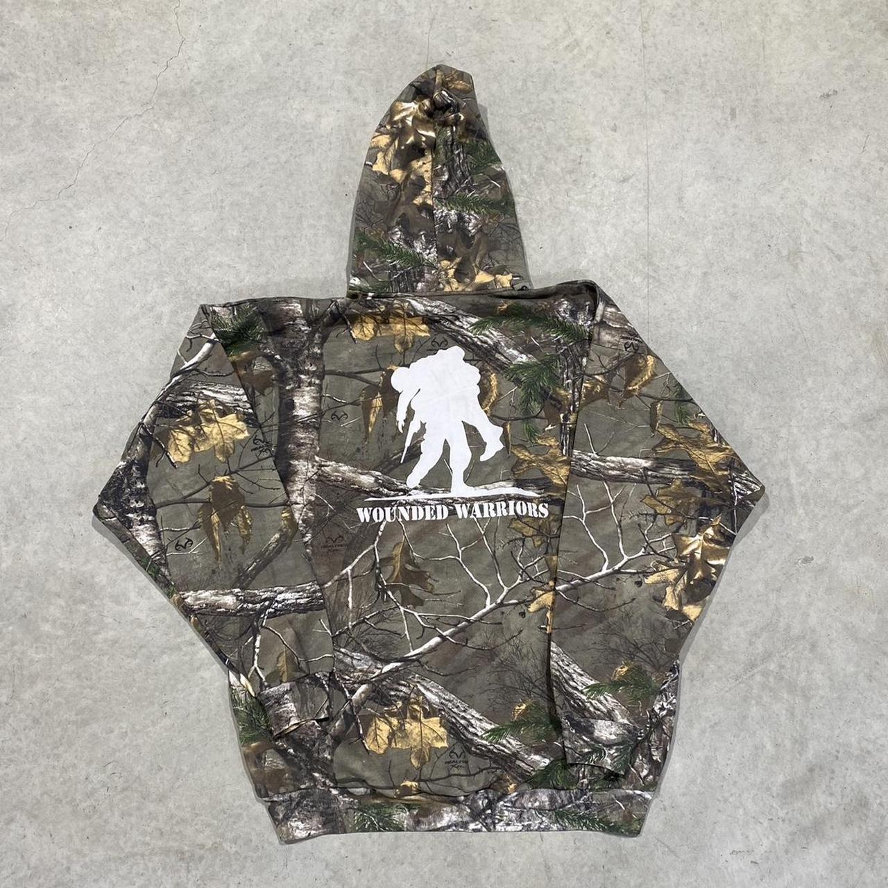 2000s Russell Camo Hoodie