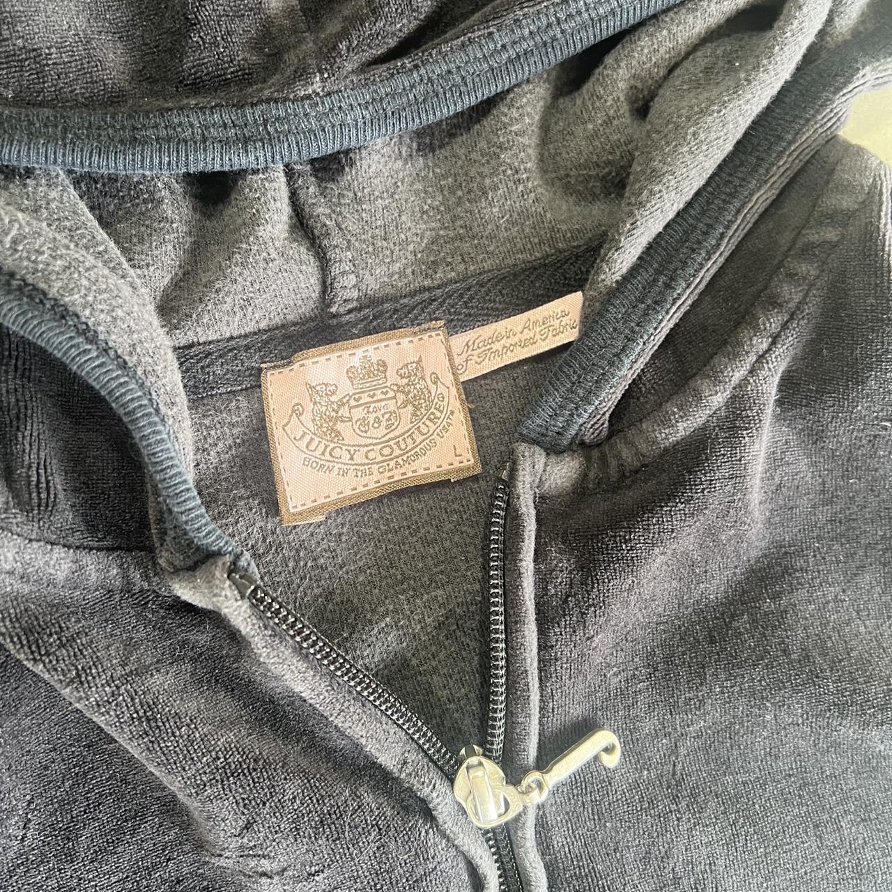 2000s Juicy Couture Velour Y2K Hoodie Hoodie