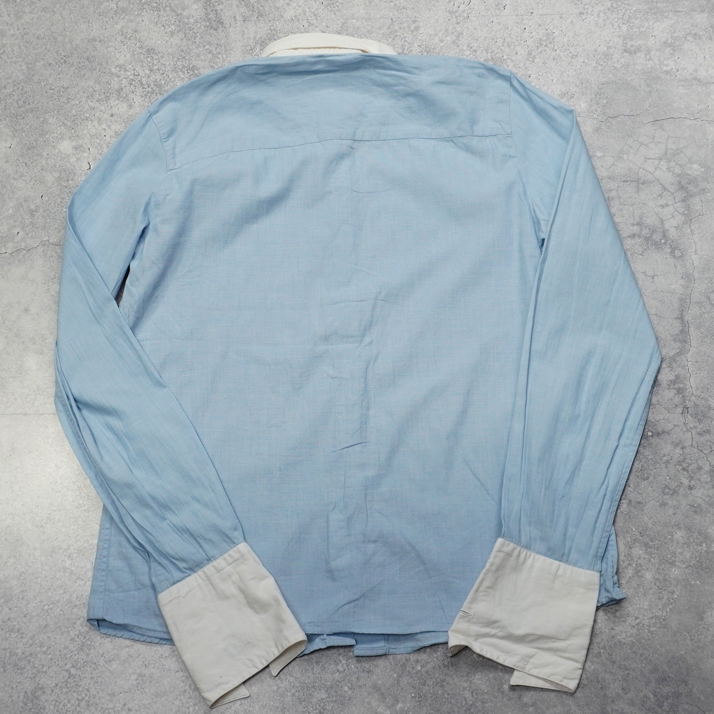 90s Burberrys French Cuff Button Up