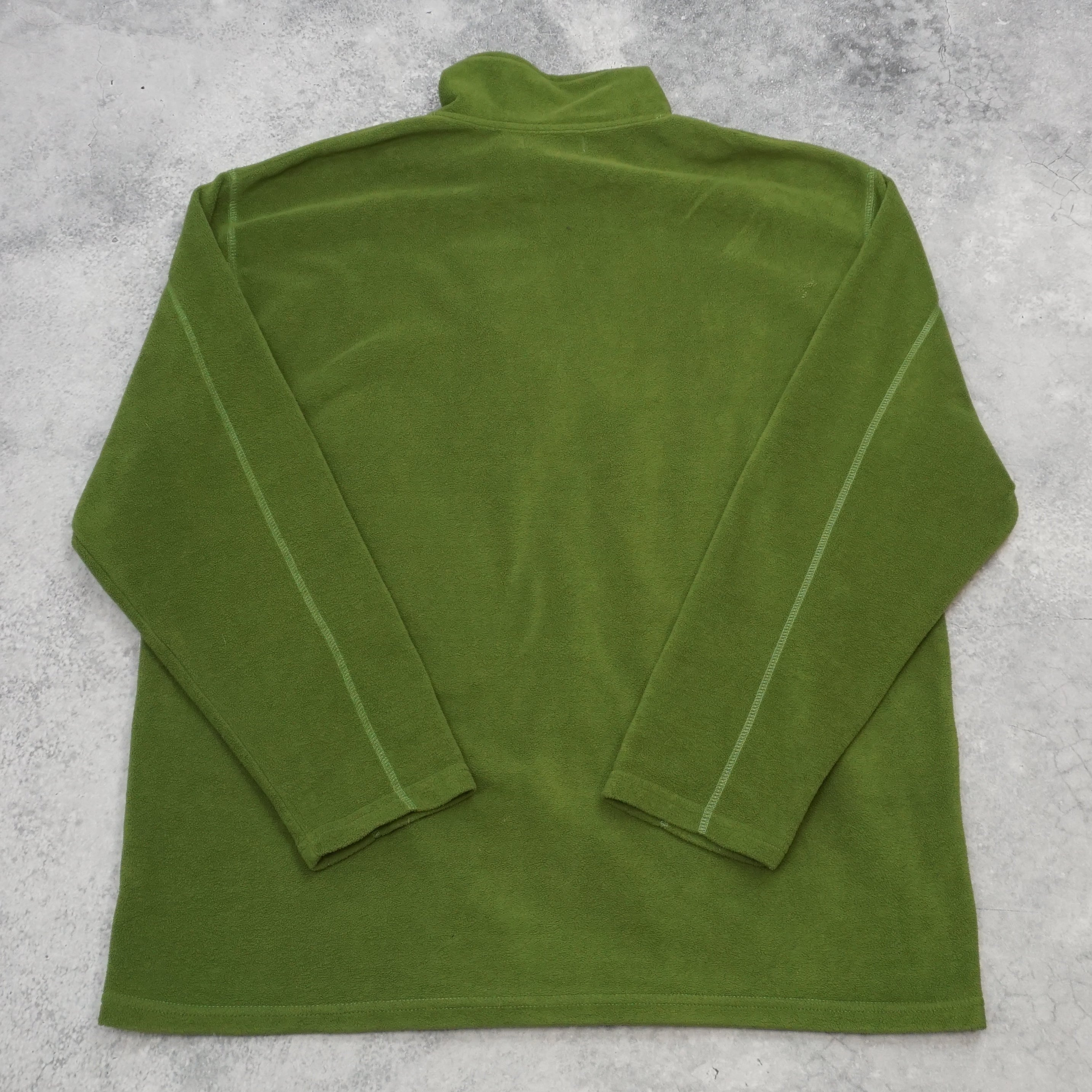 Ice Box Fleece Green Quarter Zip
