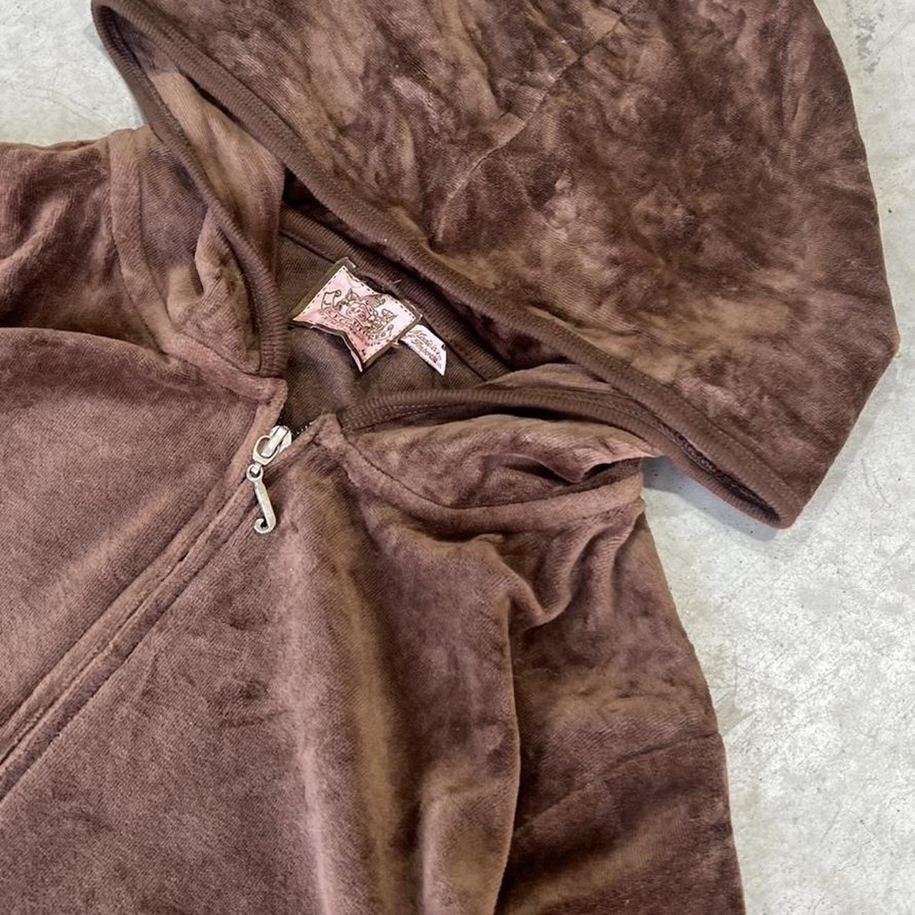 2000s Juicy Couture Velour Y2K Hoodie Hoodie
