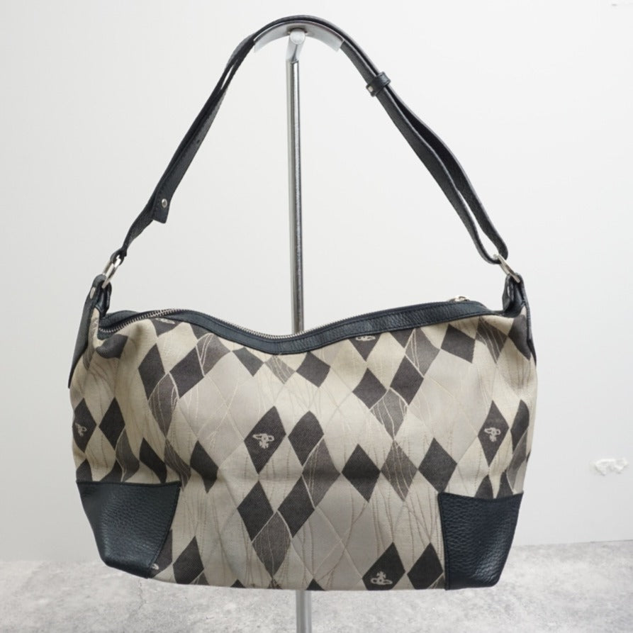2000s Vivienne Westwood Patterned Handbag