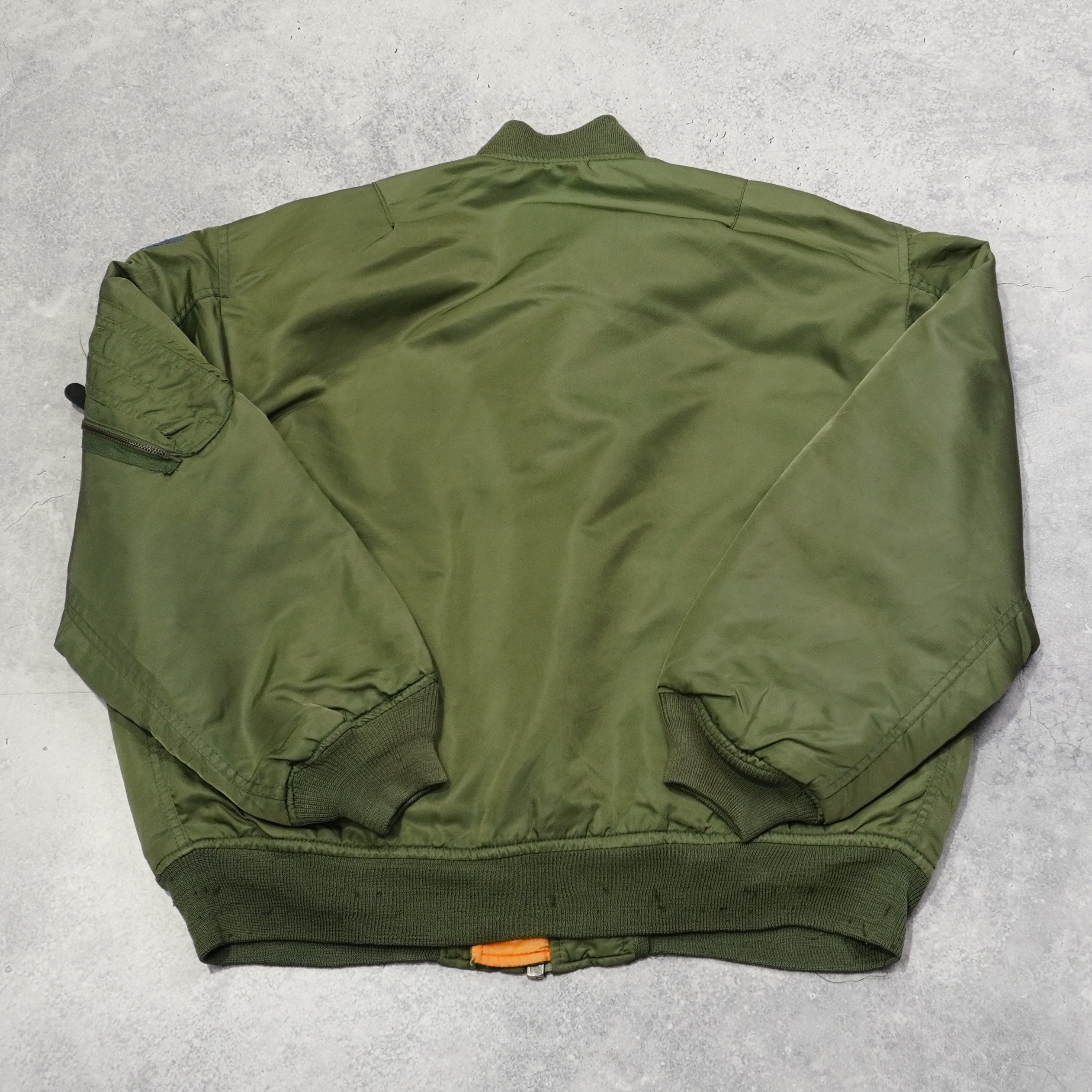 2000s Avirex Authentic Flight Garment Bomber Jacket