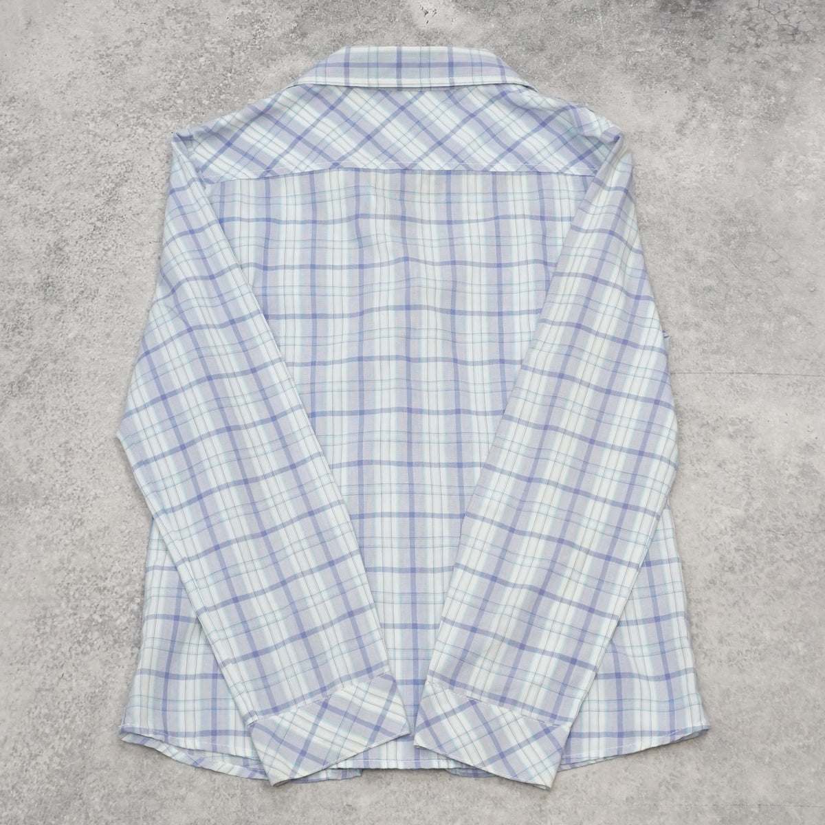 Allz Collection Plaid Fitted Shirt