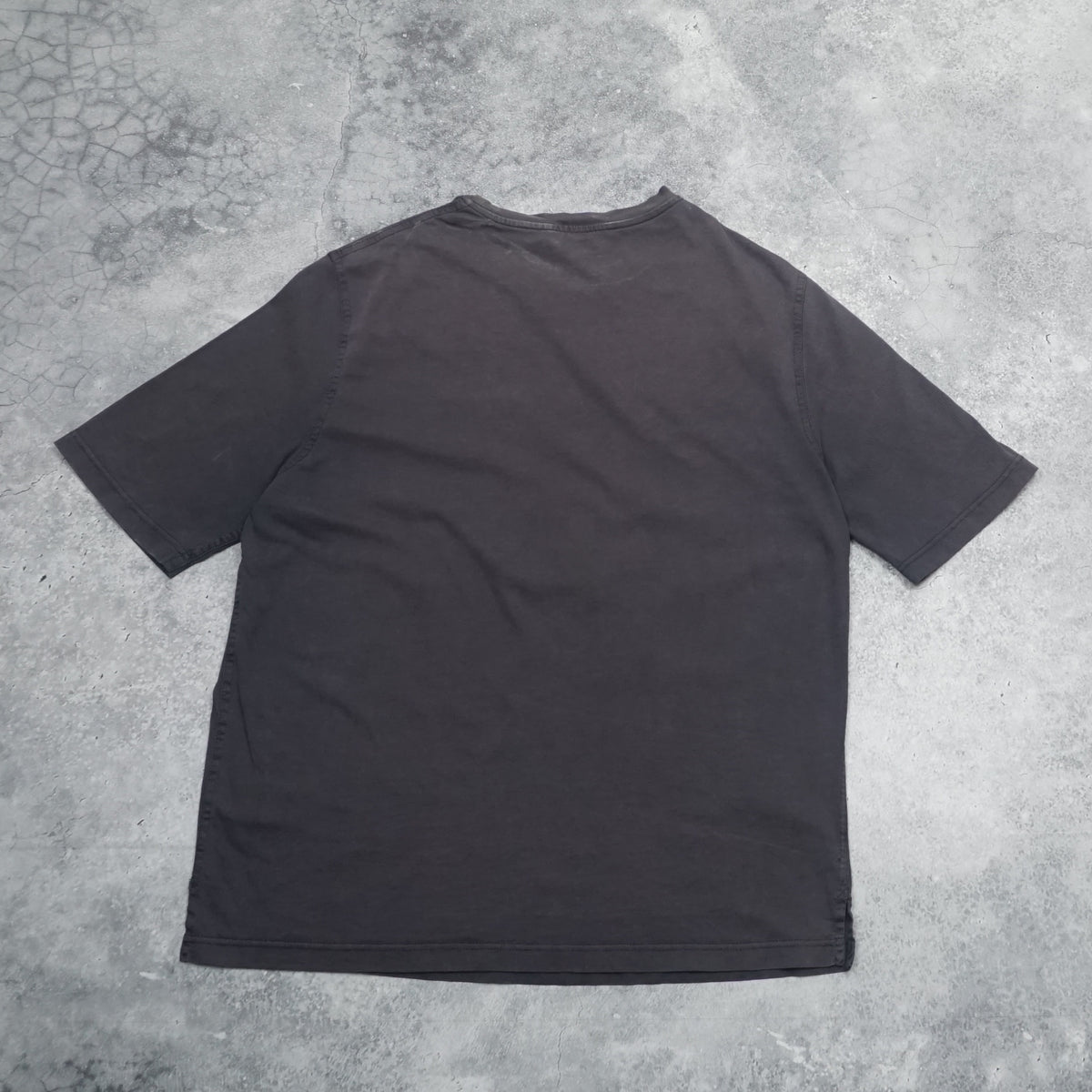 Hermes Blue Graphic Print Crew Neck T-Shirt