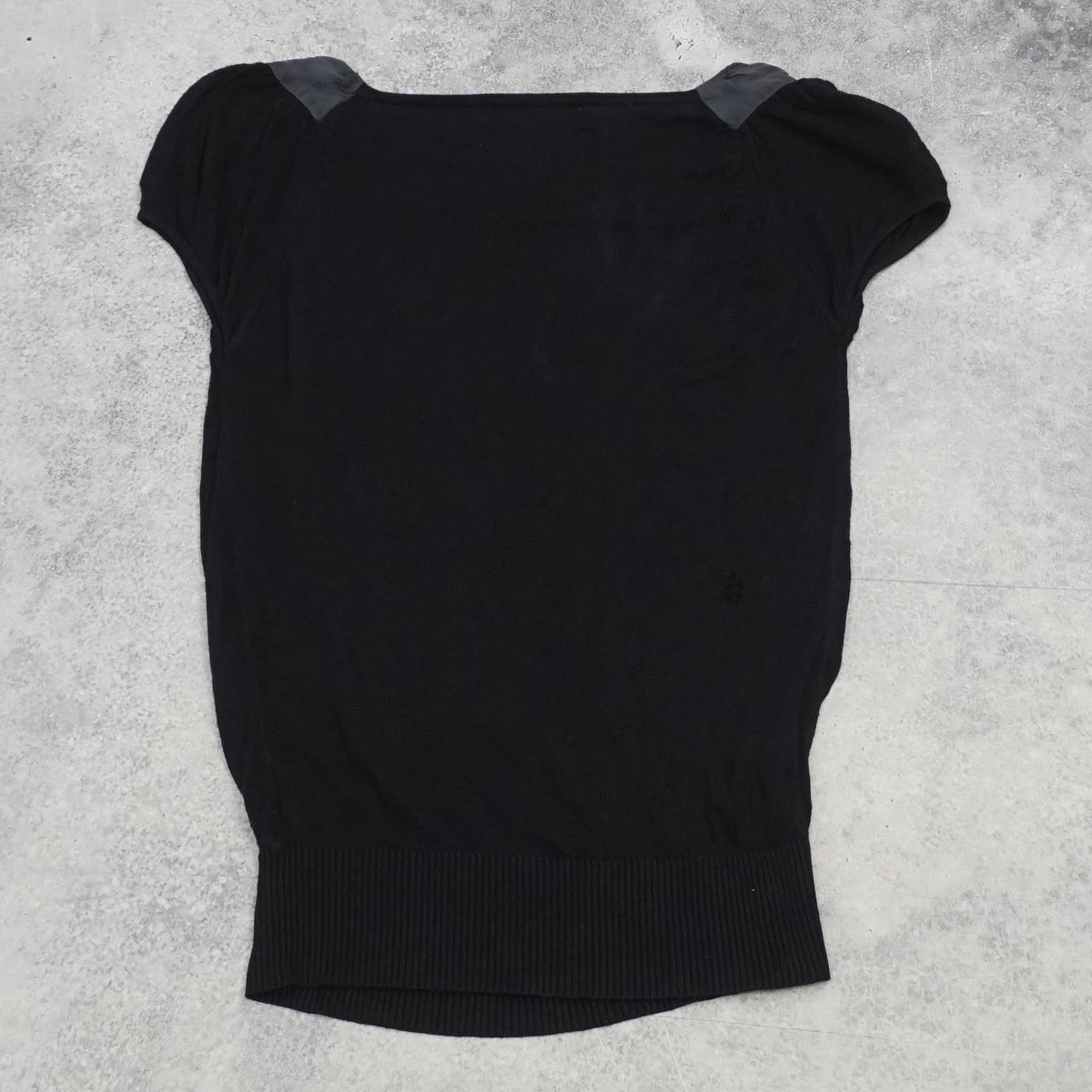2000s Love Fir Knit Embellished Top