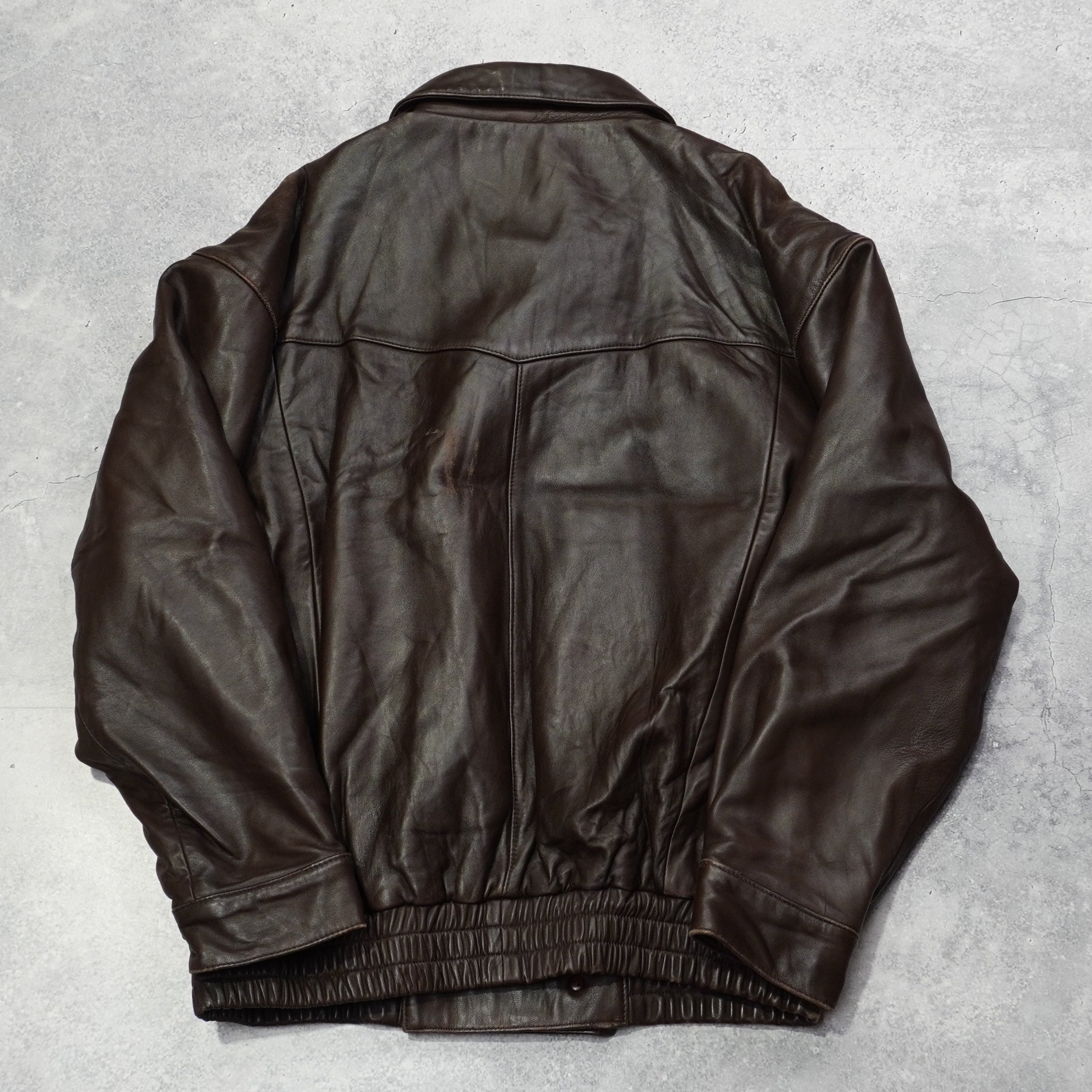 2000s Balenciaga Double Breasted Leather Jacket