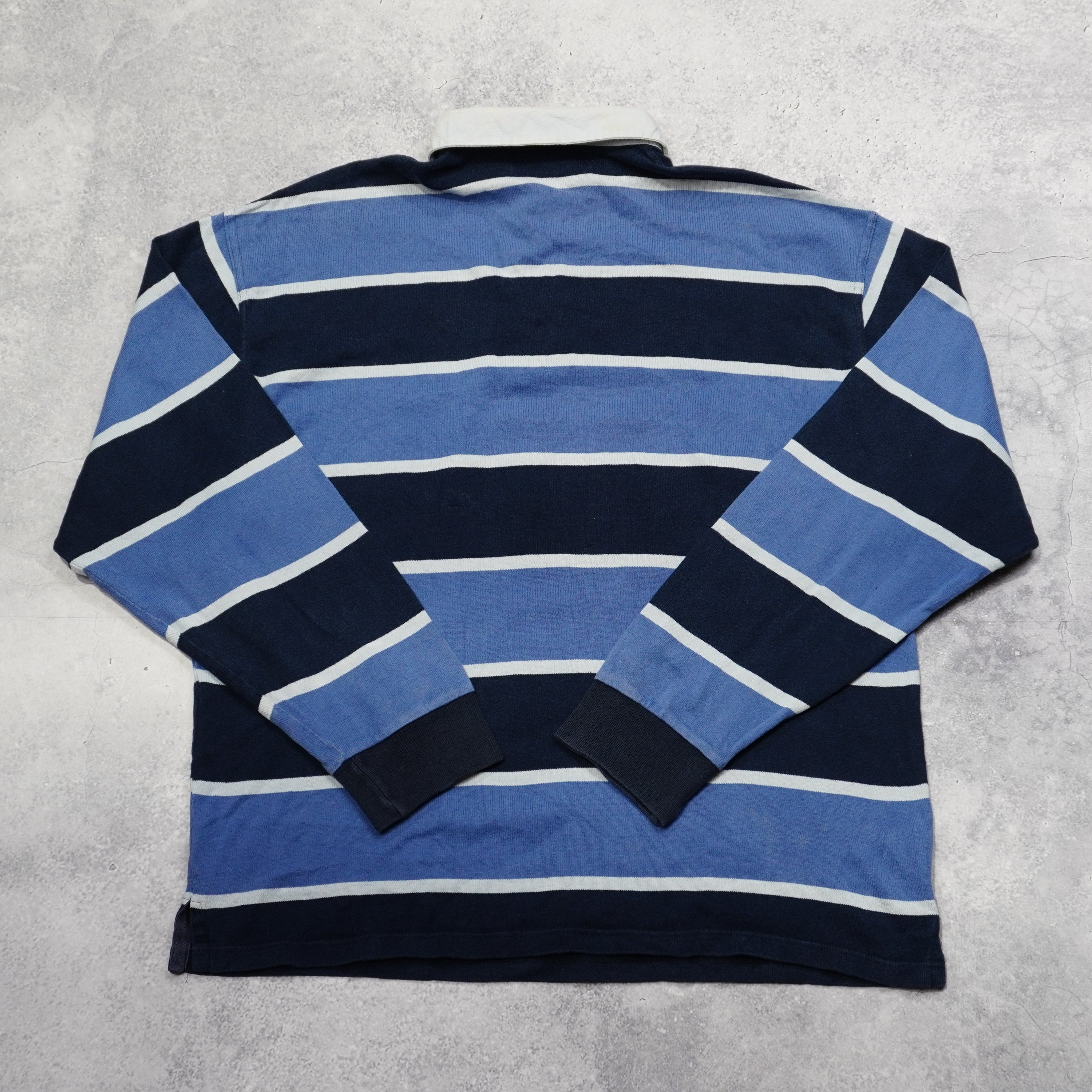90s Burberrys Sport Striped Polo