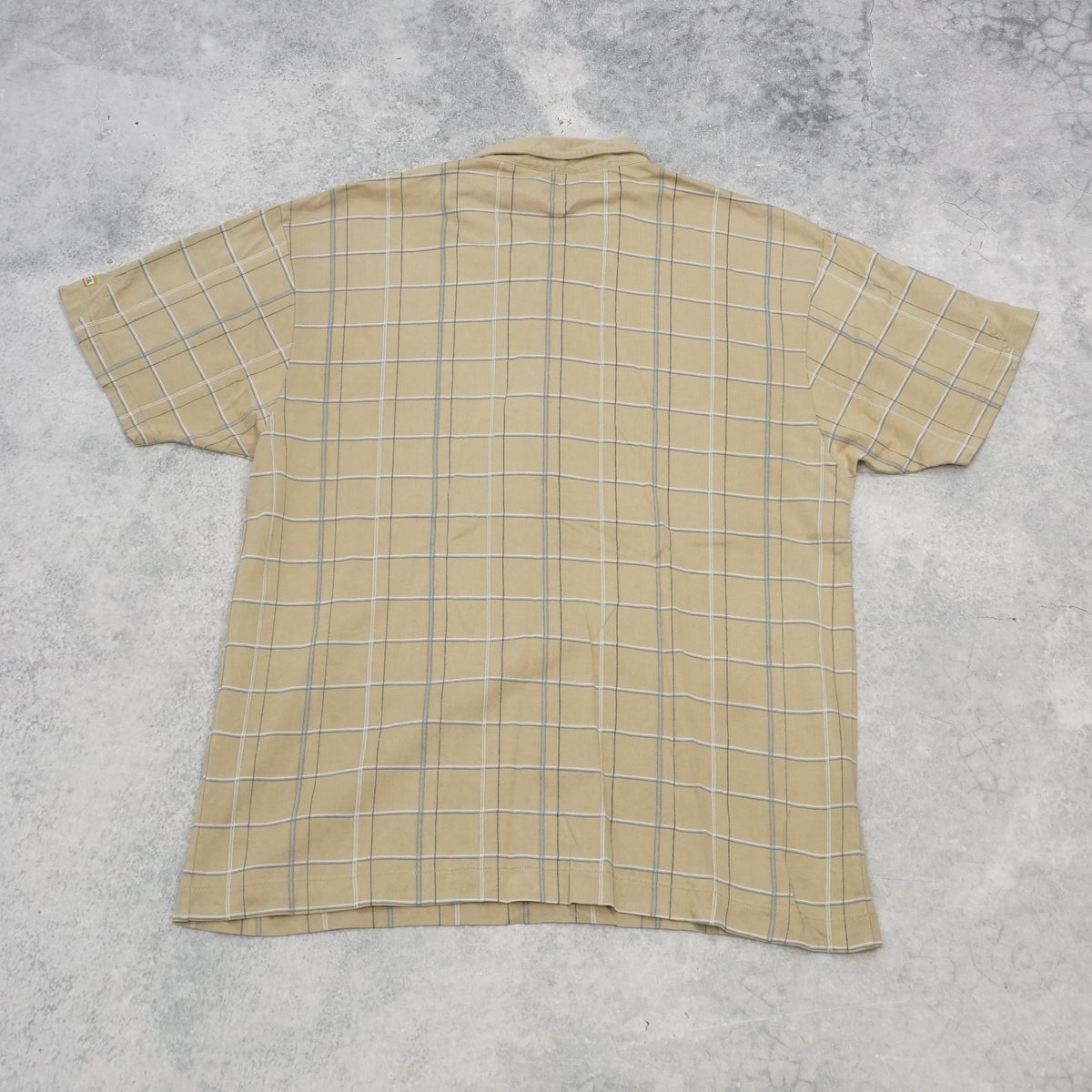 2000s Levi's Checked Windowpane Polo Shirt