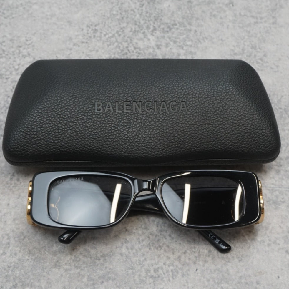 Balenciaga BB Gold Hardware Sunglasses