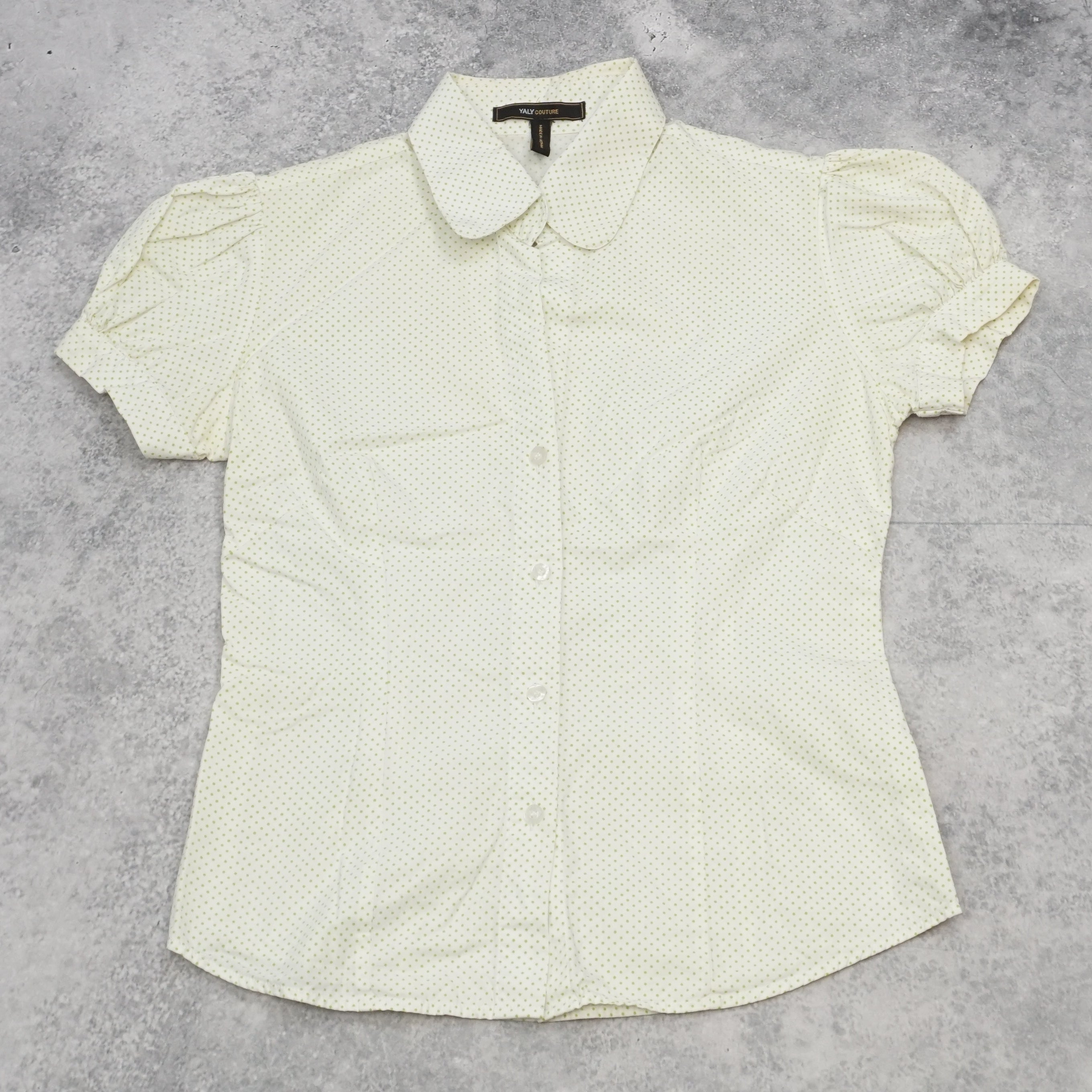 Yaly Couture Polka Dot Shirt