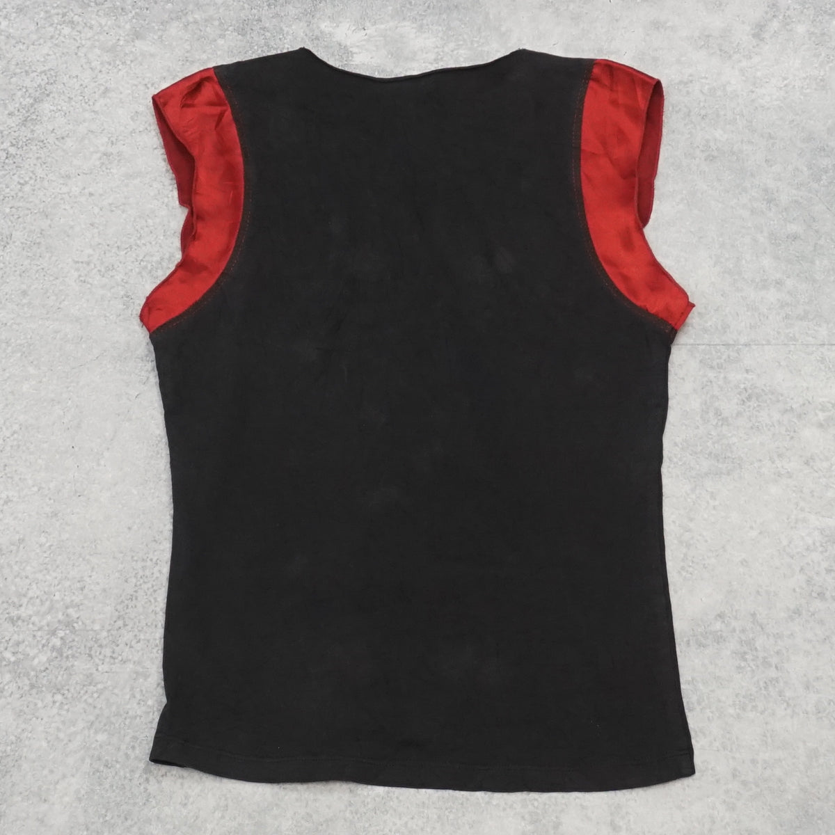 2000s Armani Exchange Paisley Embellished Top