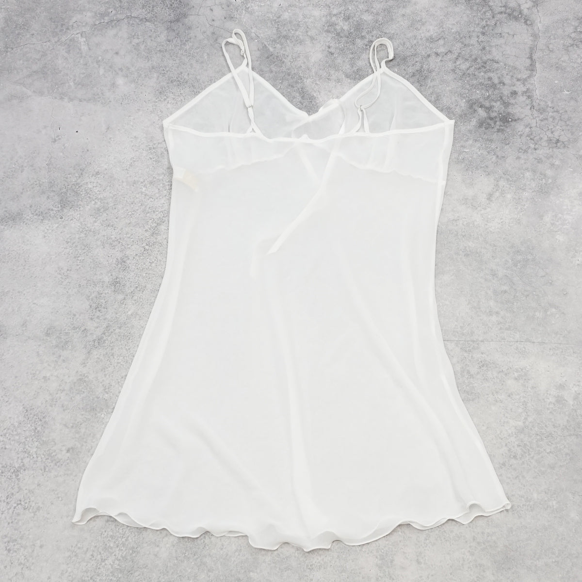 90s Sophistique Lingerie Slip Sheer Dress