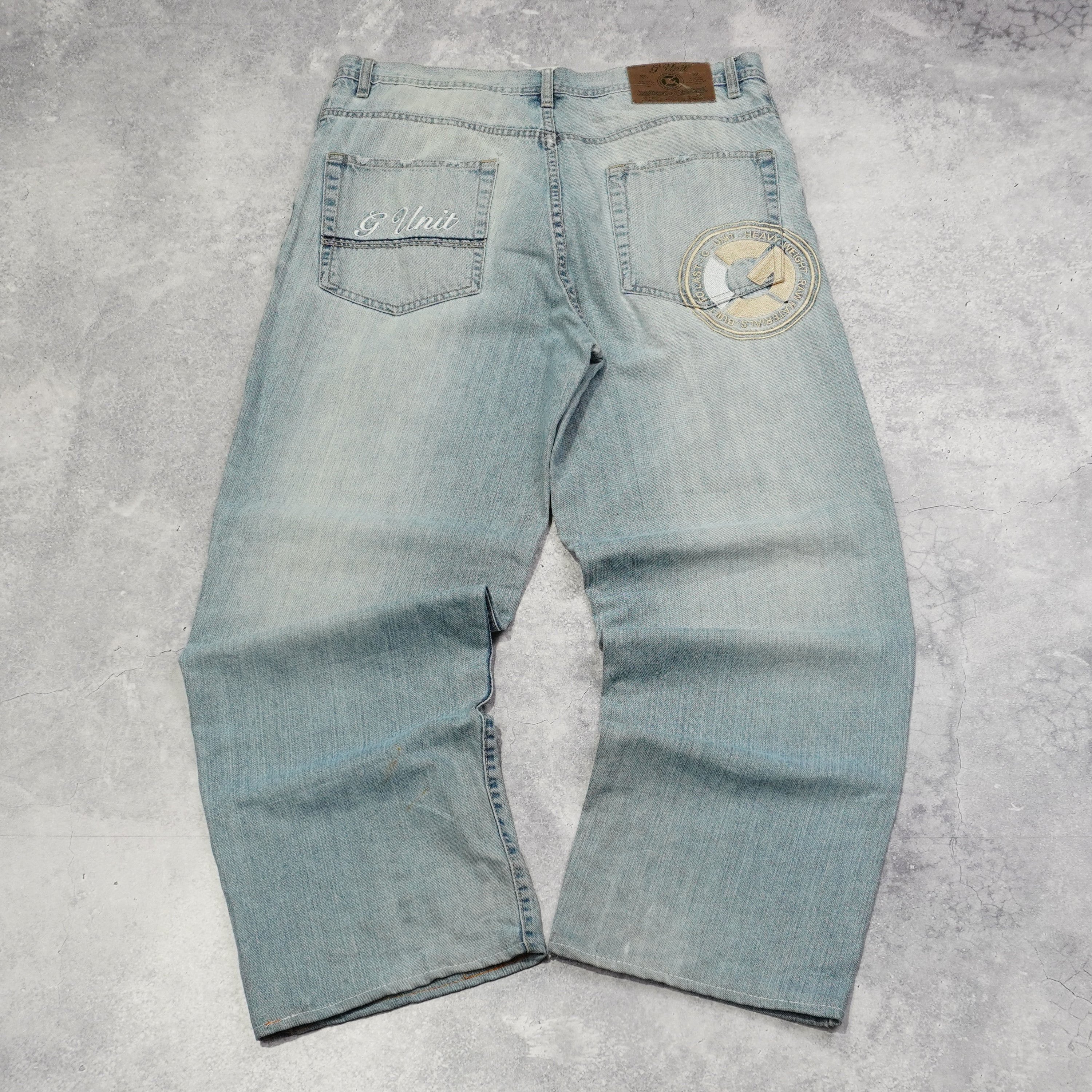 2000s G Unit Light Blue Jeans