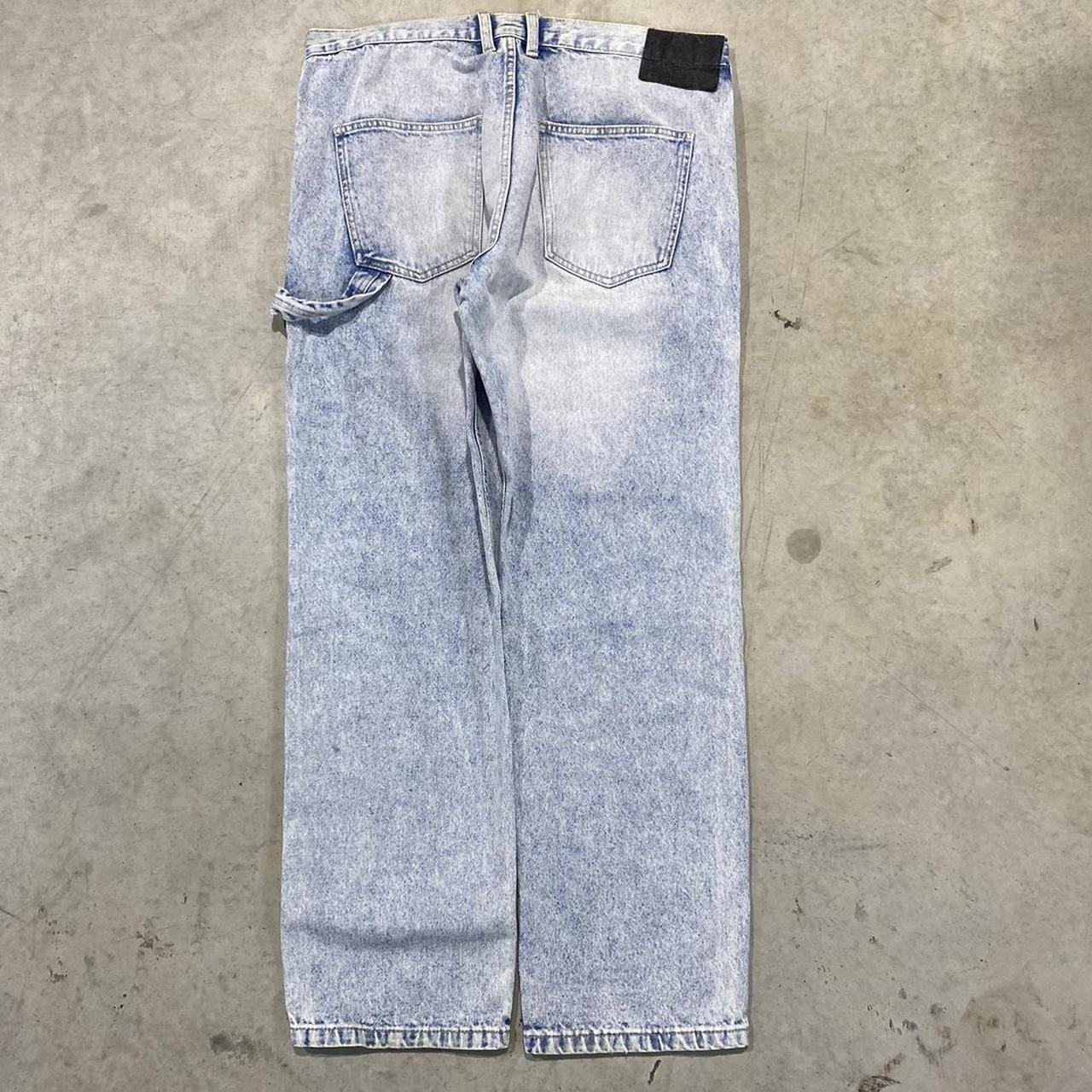 2000s fsbn Double Knee Baggy Jeans Carpenter