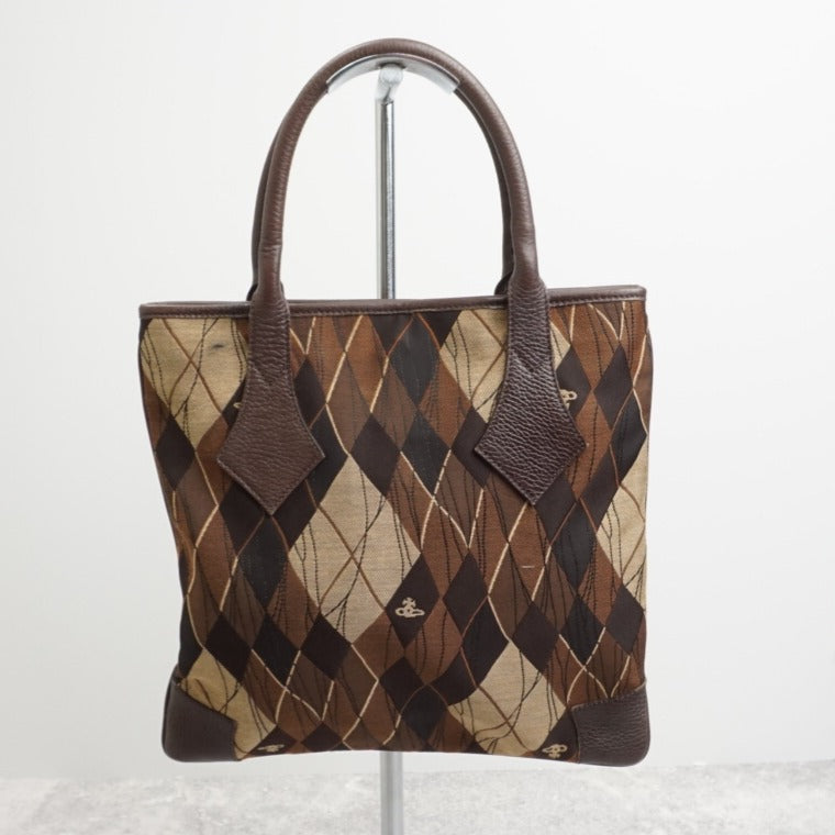 2000s Vivienne Westwood Patterned Handbag