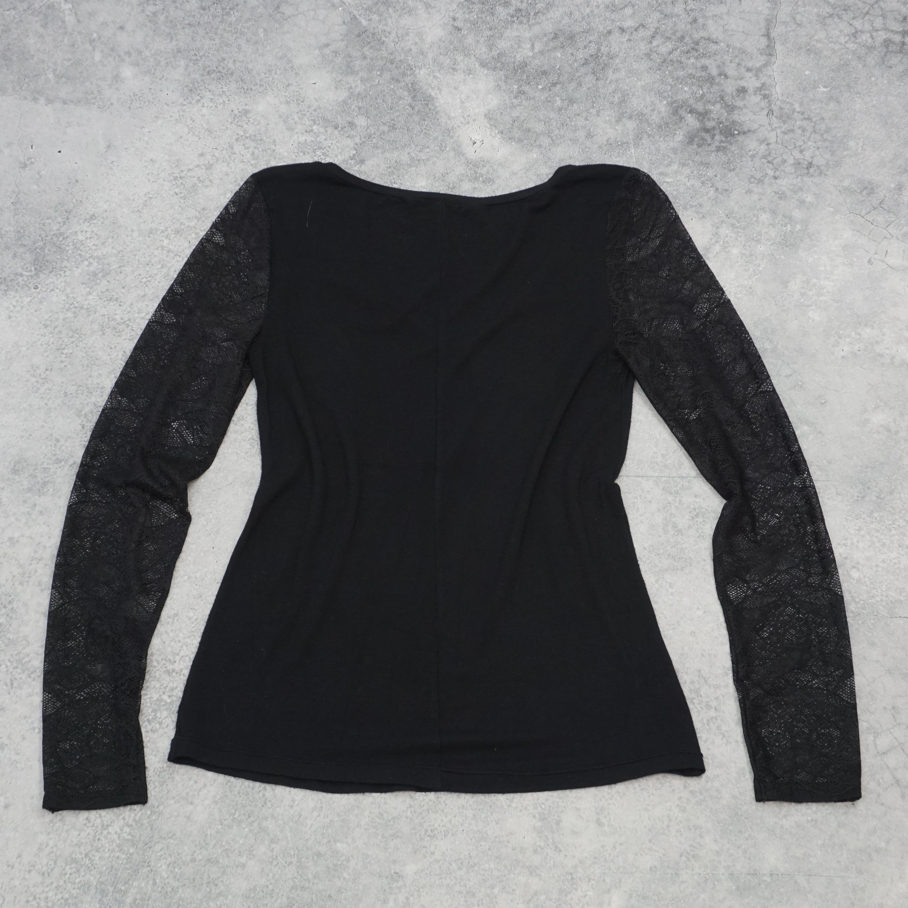 Tezenis Lace Sleeve Top