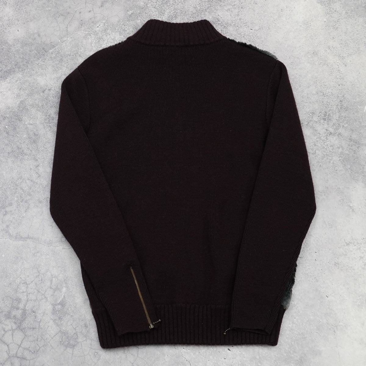 2000s Tornado Mart Faux Fur Panel Zip Up