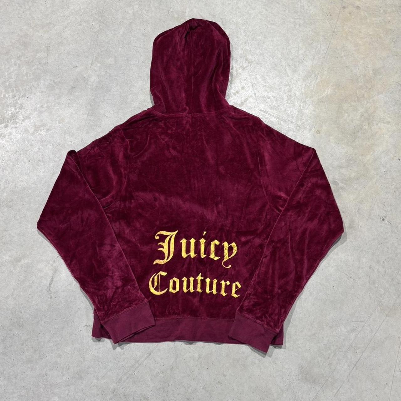 2000s Juicy Couture Velour Hoodie Zip Up