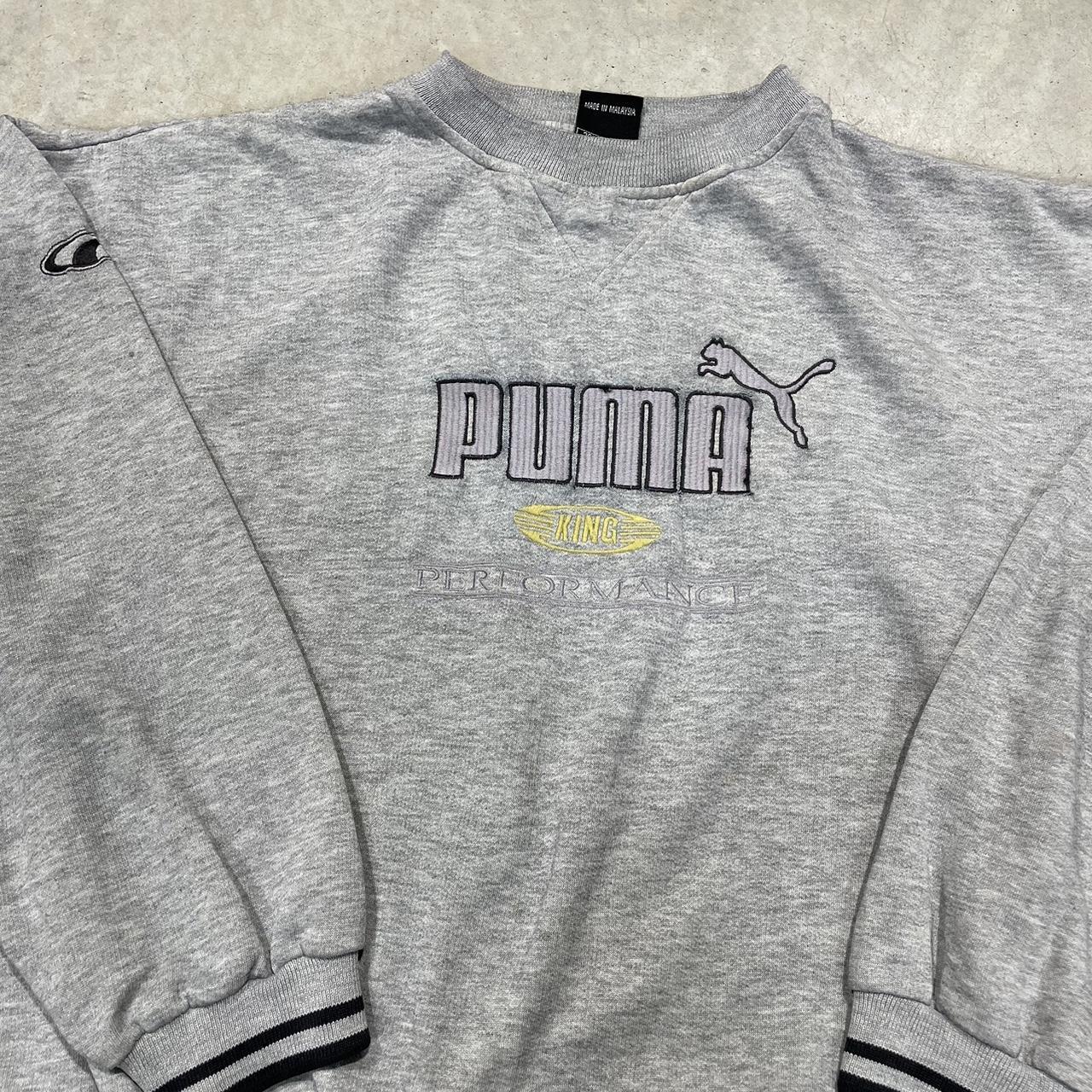 2000s Puma Graphic Crewneck Crop