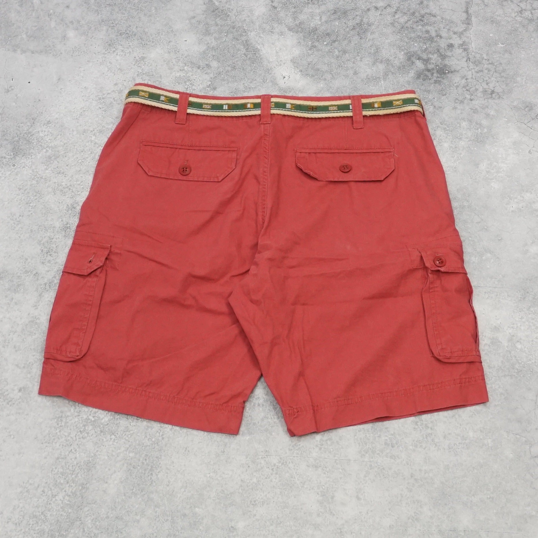 Reserve Belted Cotton Cargo Shorts