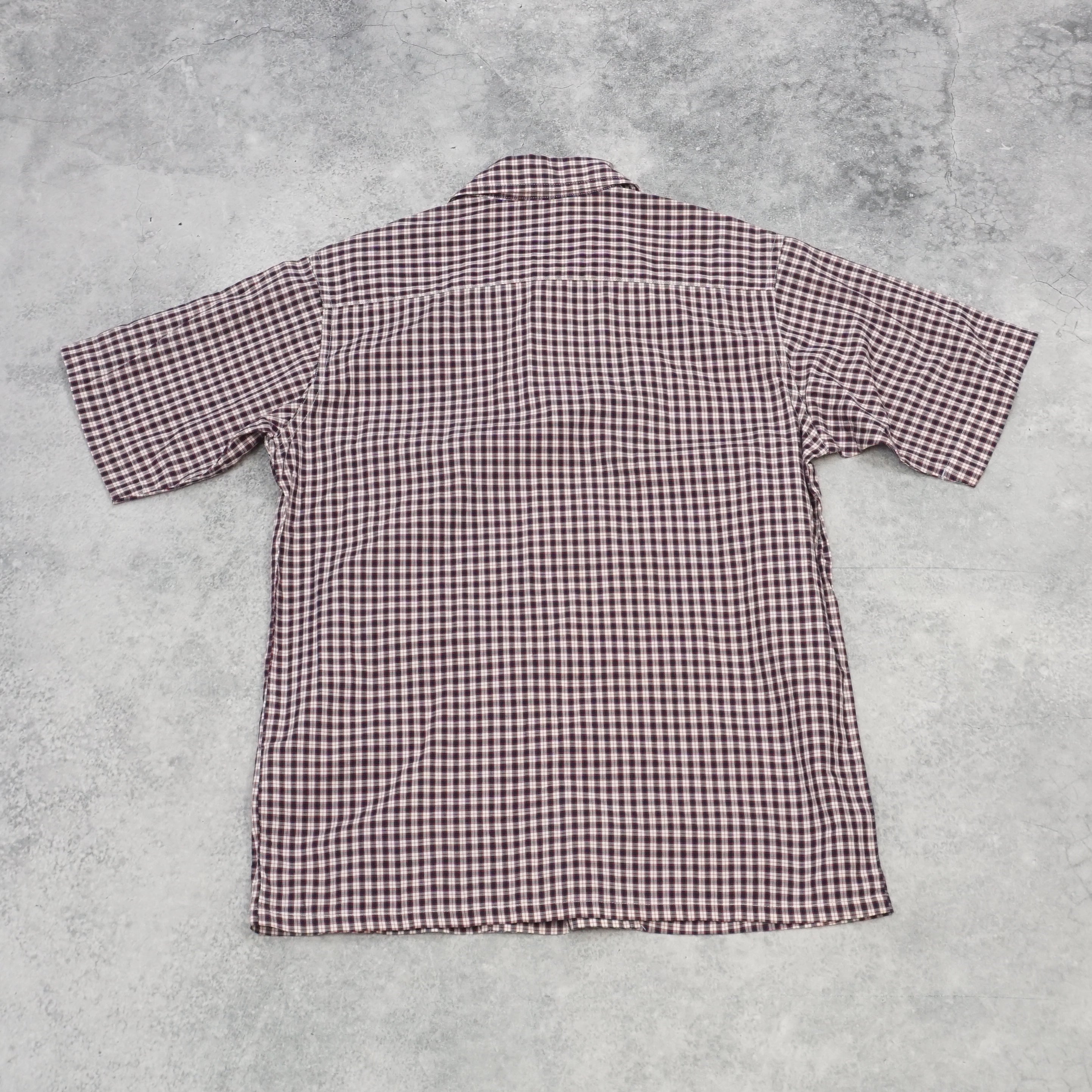 2000s A Bathing Ape Classics Plaid Short Sleeve Shirt