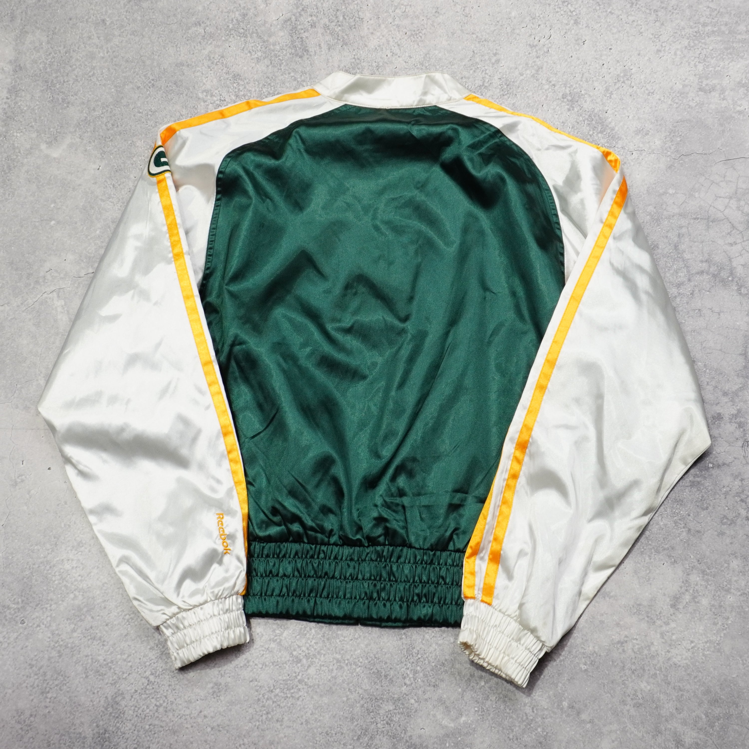 90s Reebok Packers Vintage Track Jacket