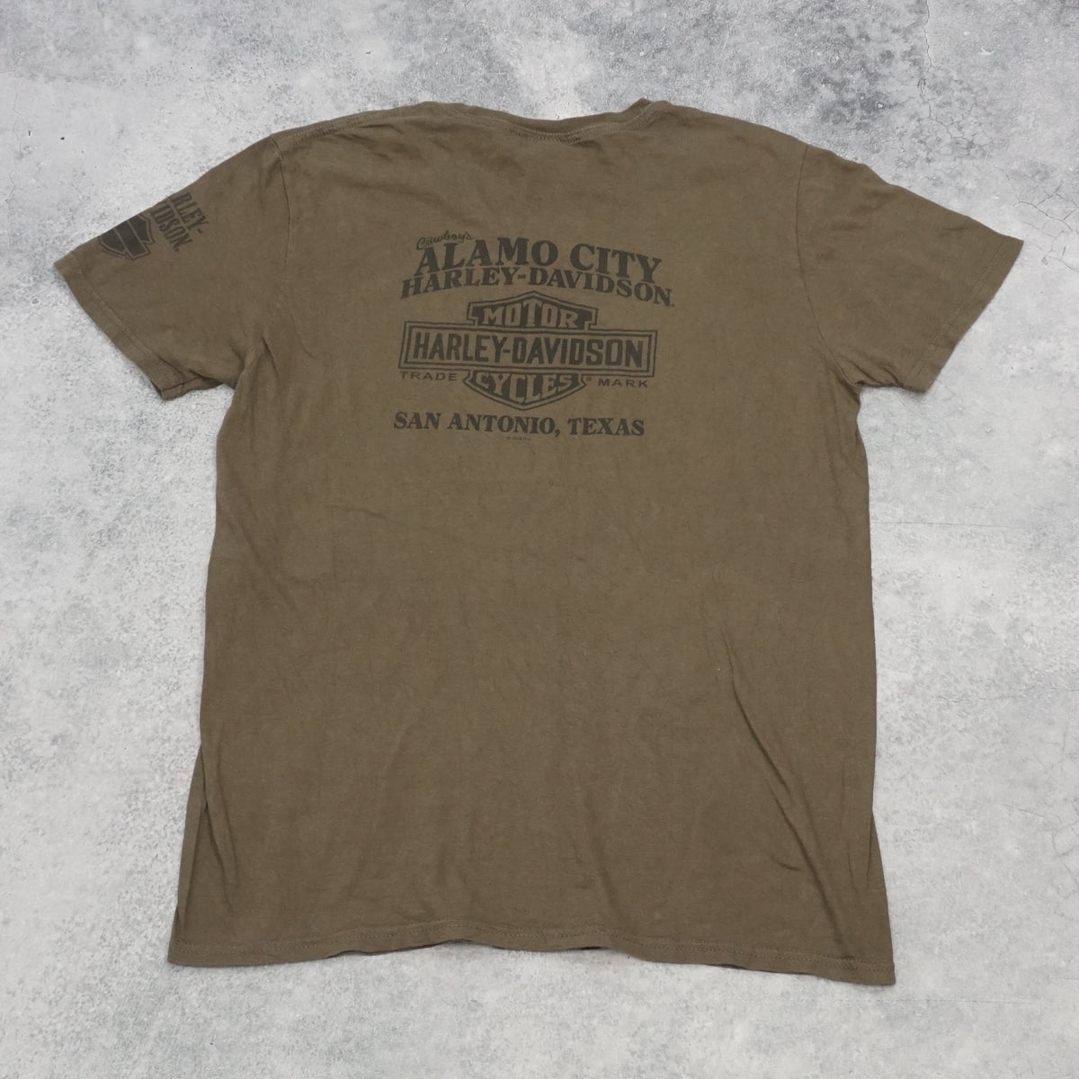 2000s Harley-Davidson Marines Alamo City Graphic T-Shirt