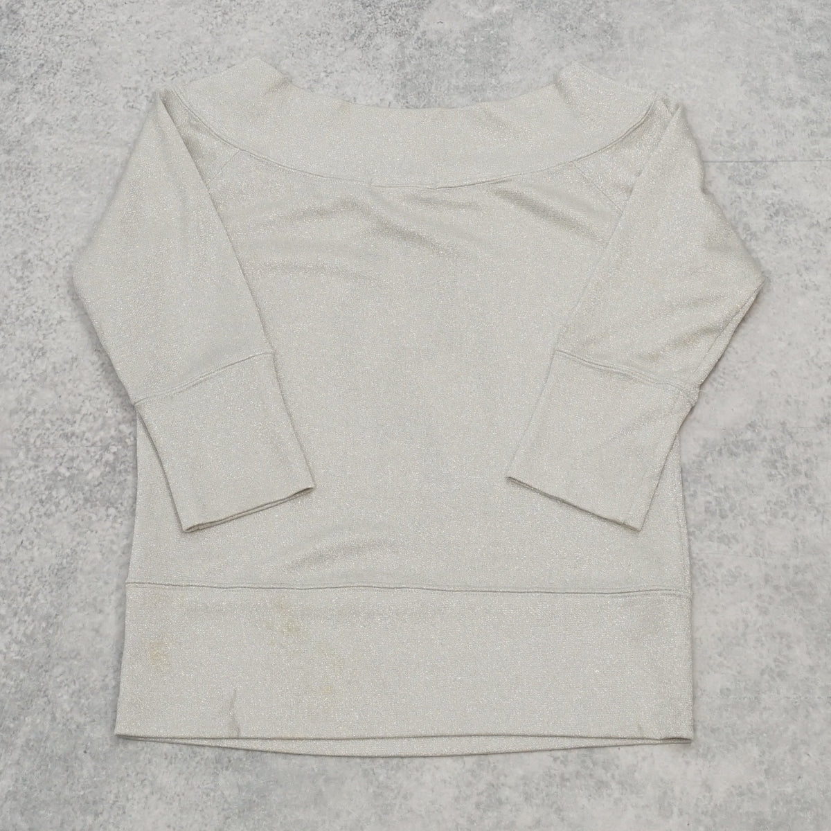 2000s Surf Safari Hells Angels Foxy Off Shoulder Graphic Top