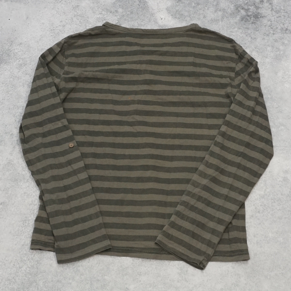 2000s Mossimo Inc Striped Long Sleeve T-Shirt Henley
