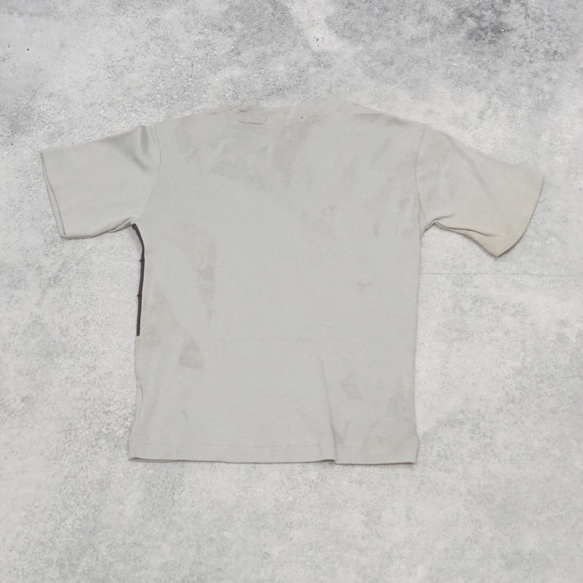 Nakato Graphic Spray Paint Patchwork T-Shirt