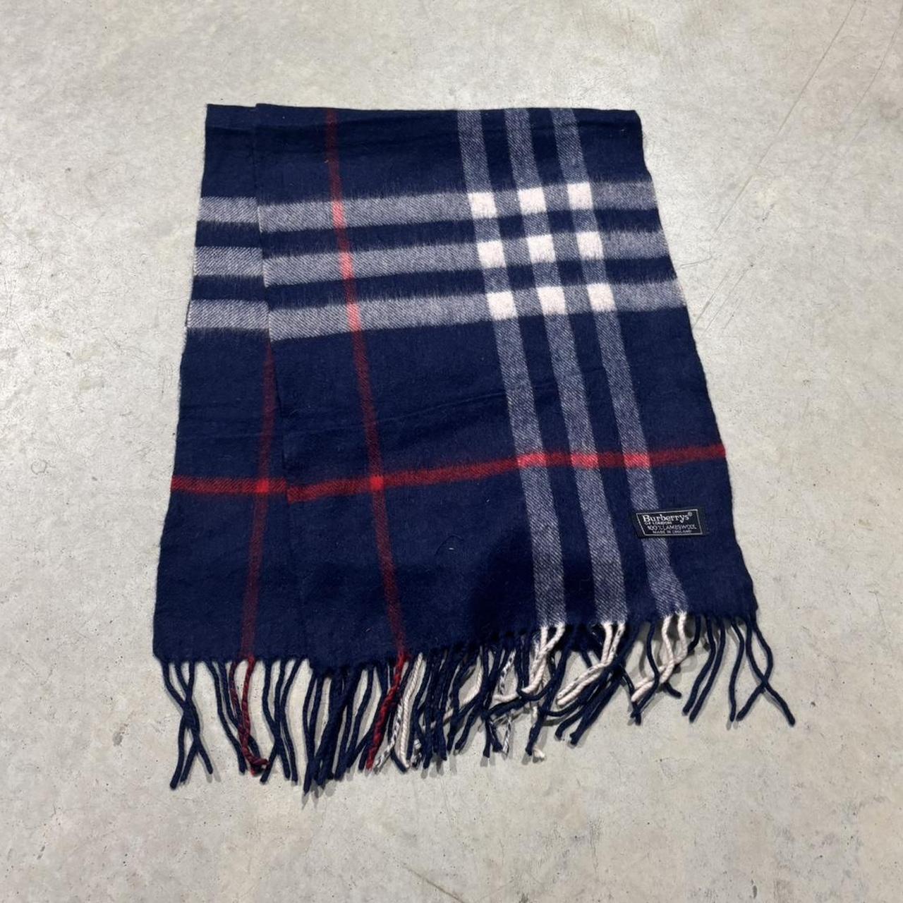 90s Burberrys Plaid Scarf
