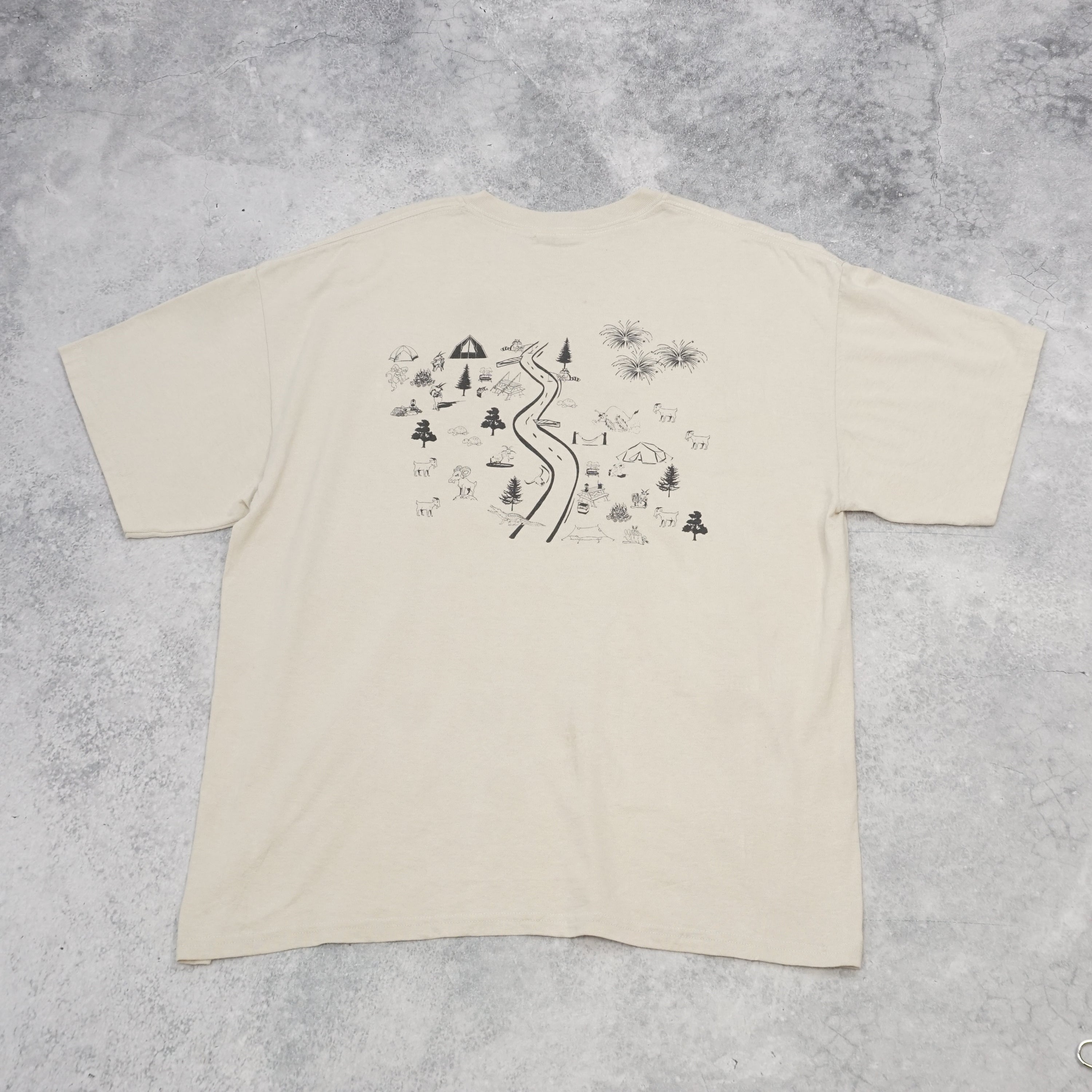 Gildan Old Goats Graphic T-Shirt