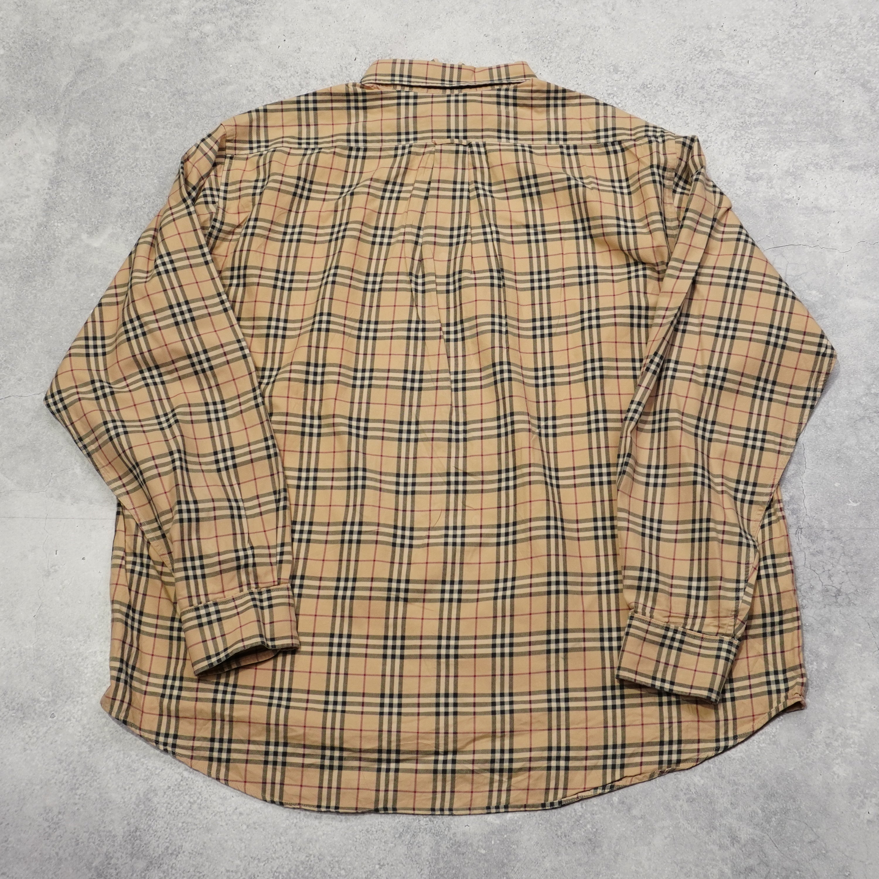 Burberry Nova Check Button Up