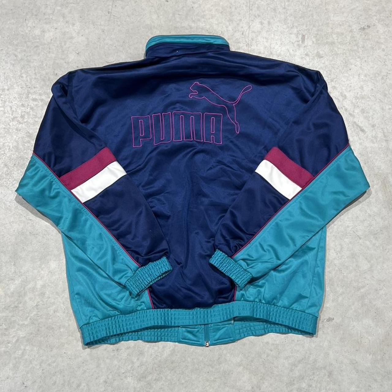 2000s Puma Color Block Track Jacket