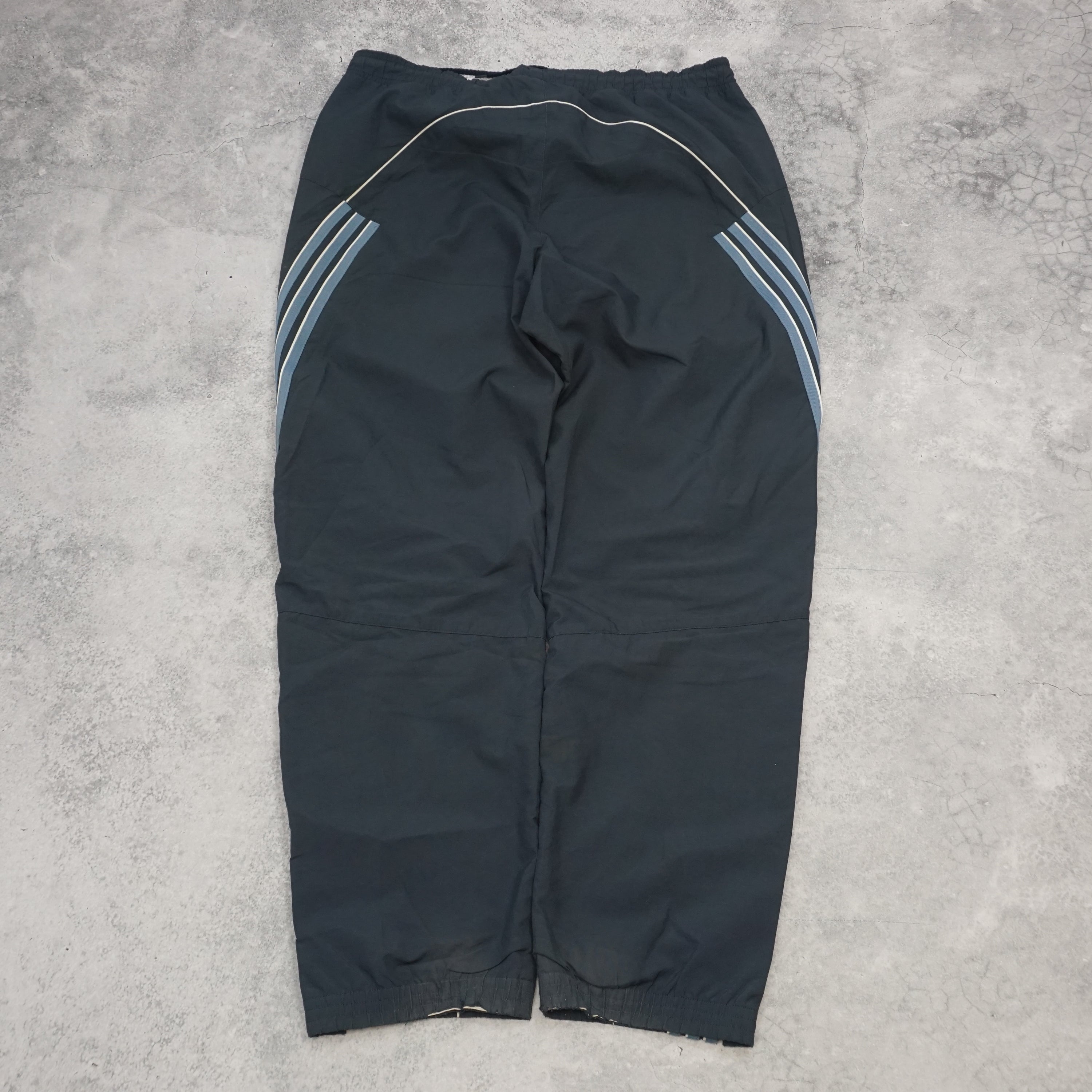 2000s Adidas Embroidered Side Stripes Track Pants