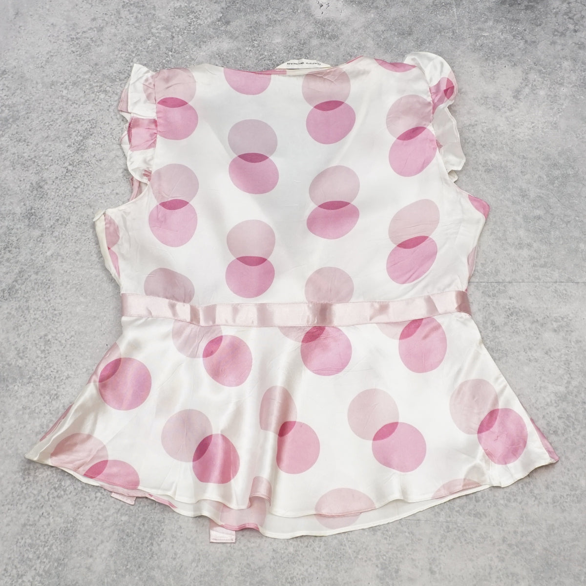 2000s Happy Woman Wrap Blouse