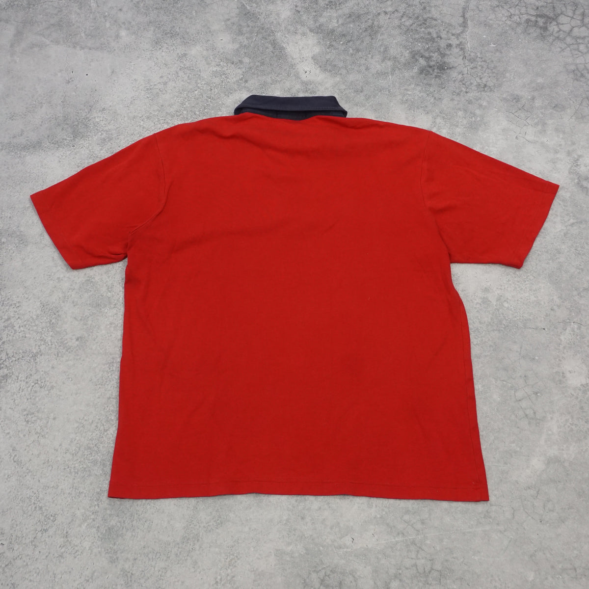 90s Giffini Colourblock Polo Zip