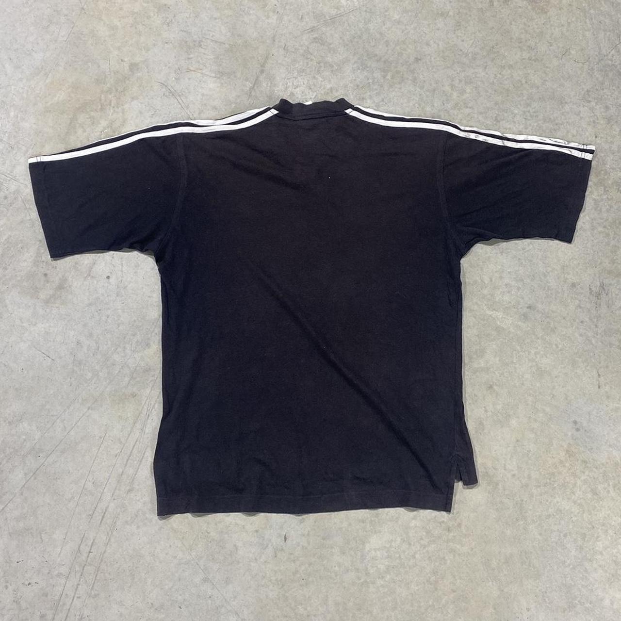 2000s Adidas V Neck T-Shirt