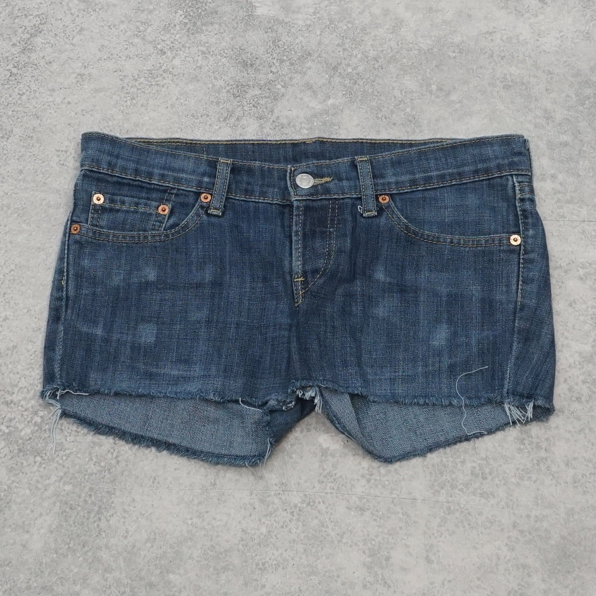 2000s Levis Denim Cutoff Low Rise Shorts
