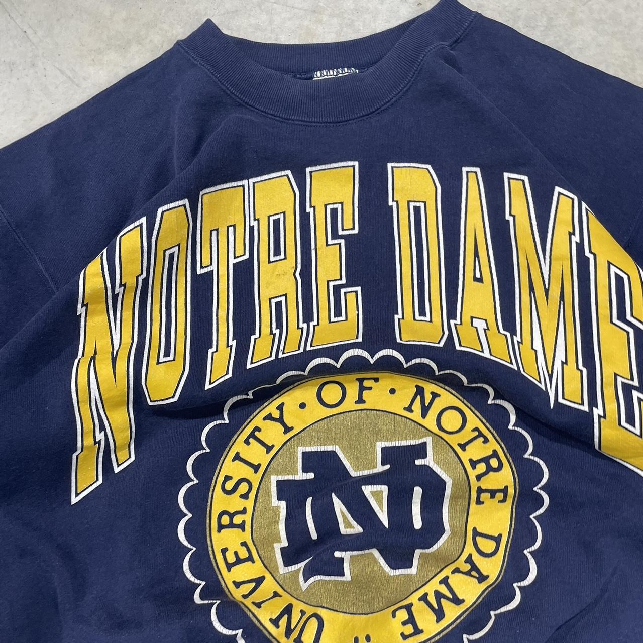 2000s Notre Dame Graphic Crewneck